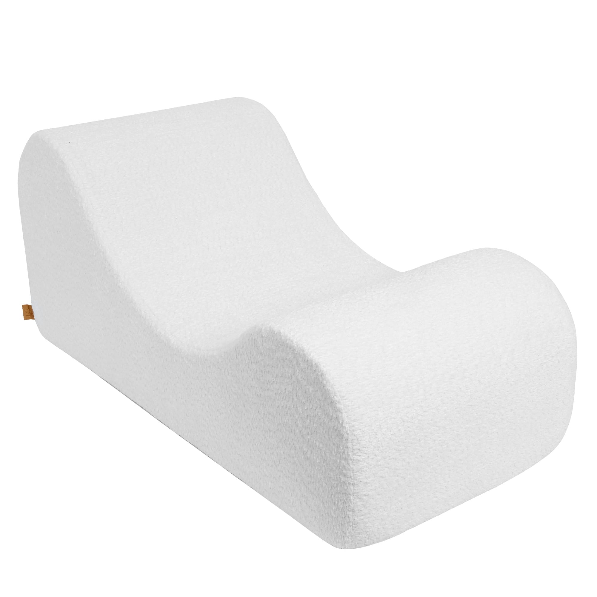 Meowbaby Wygodny Fotel dla Dziecka - Wave Lounger | Boucle