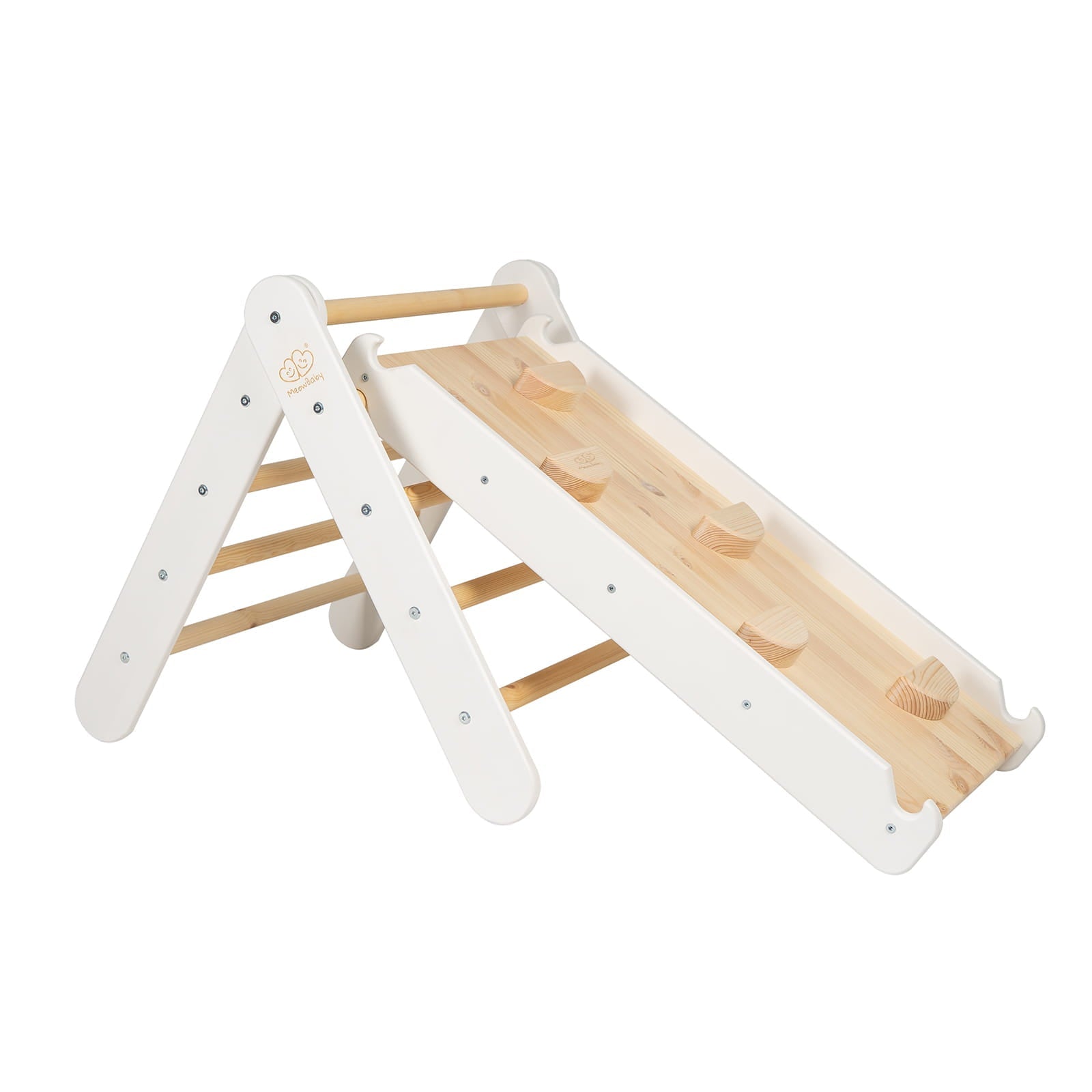 Ladder slide-climbing wall 2in1