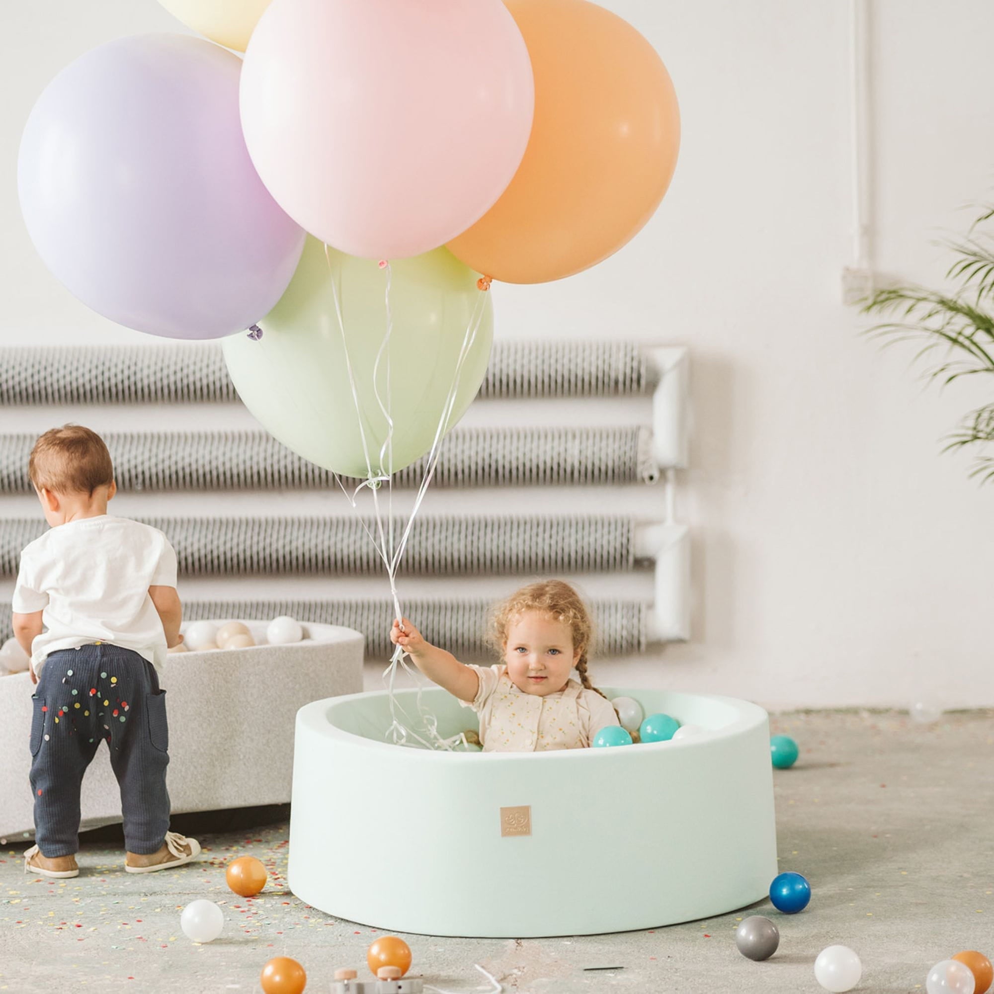 Cotton Ball Pit Light Grey