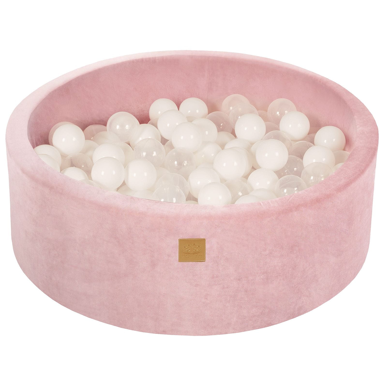 Velvet Ball Pit Powder pink Meowbaby