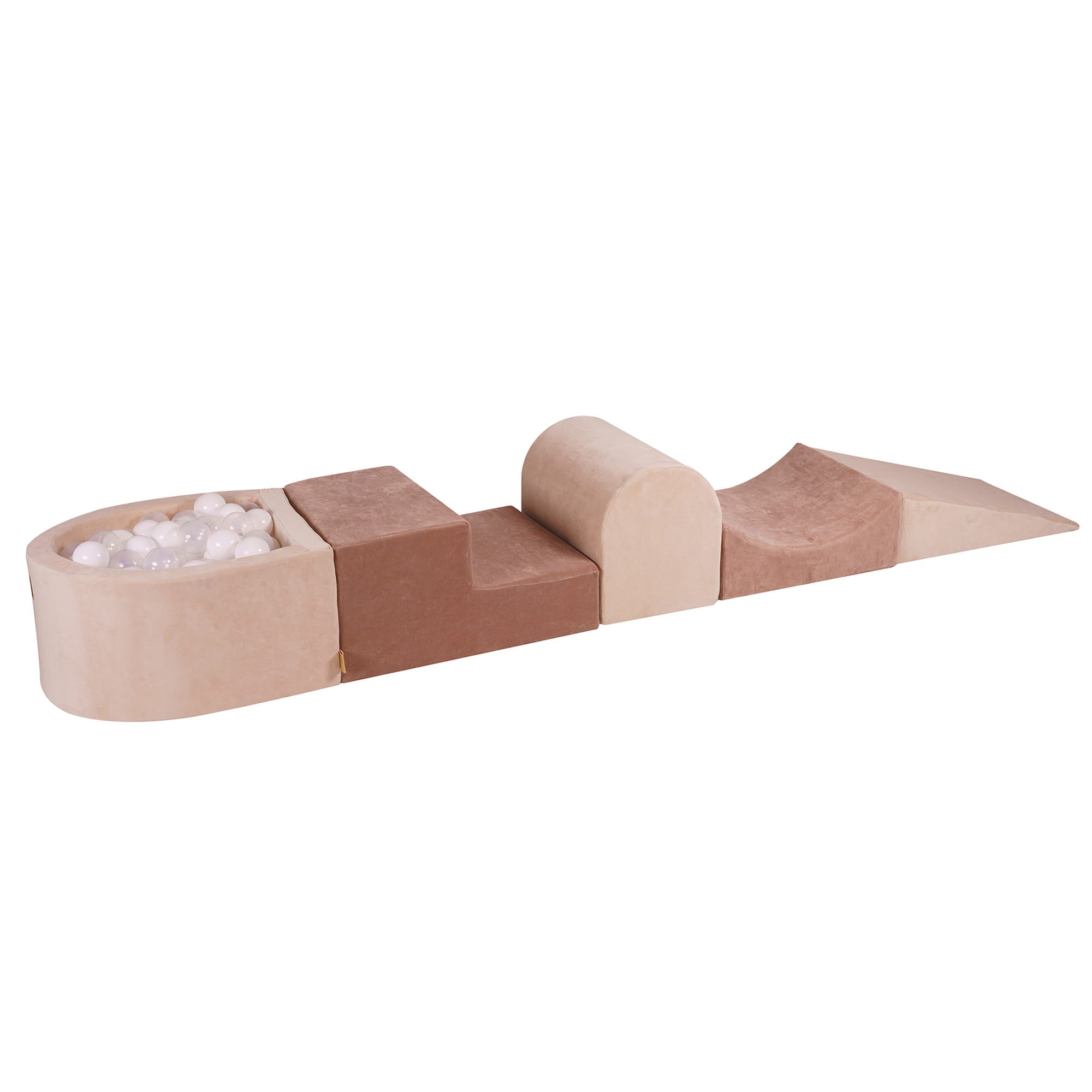 Velvet Foam Playground 5 Elements Ecru-Beige