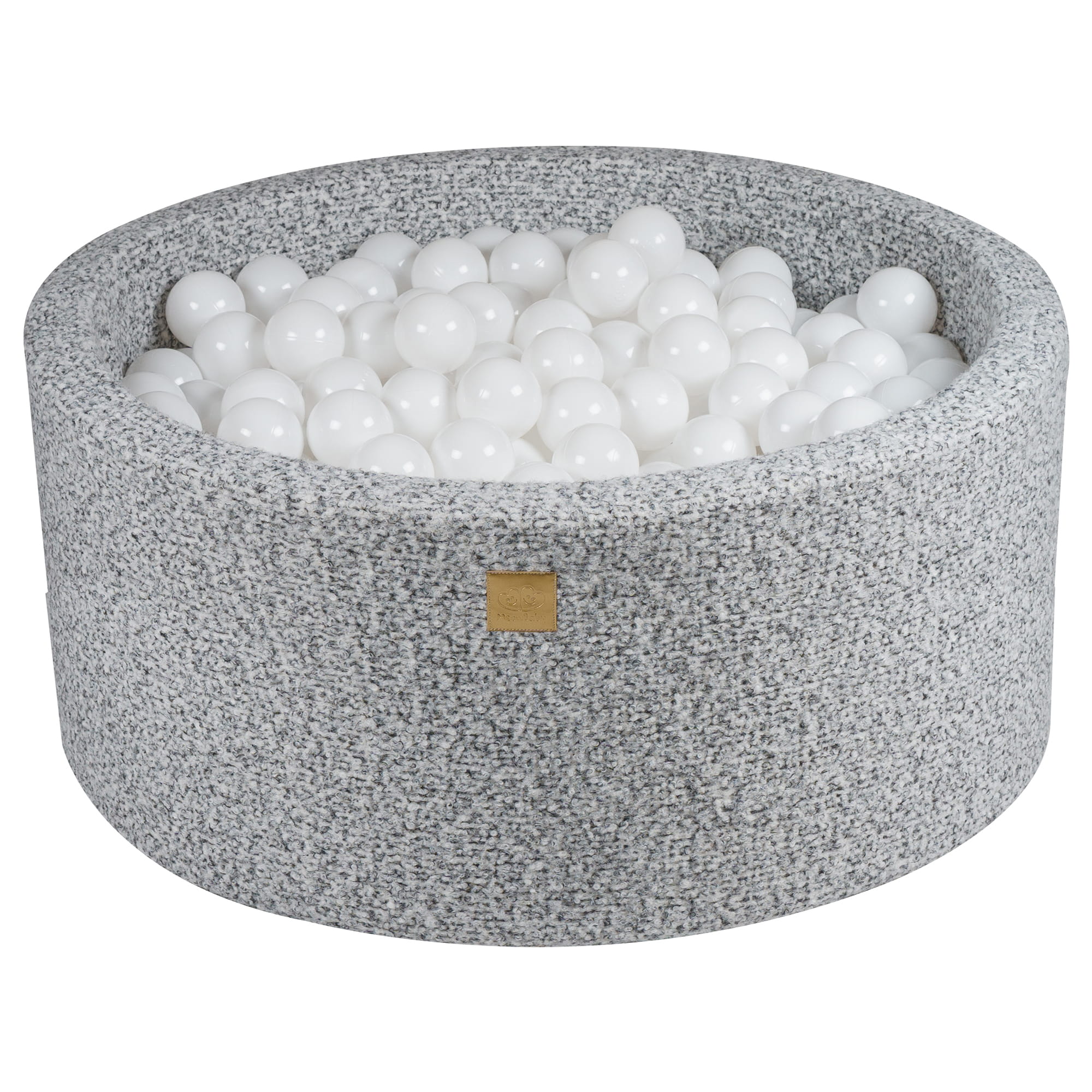 Boucle Piscina de bolas gris melange