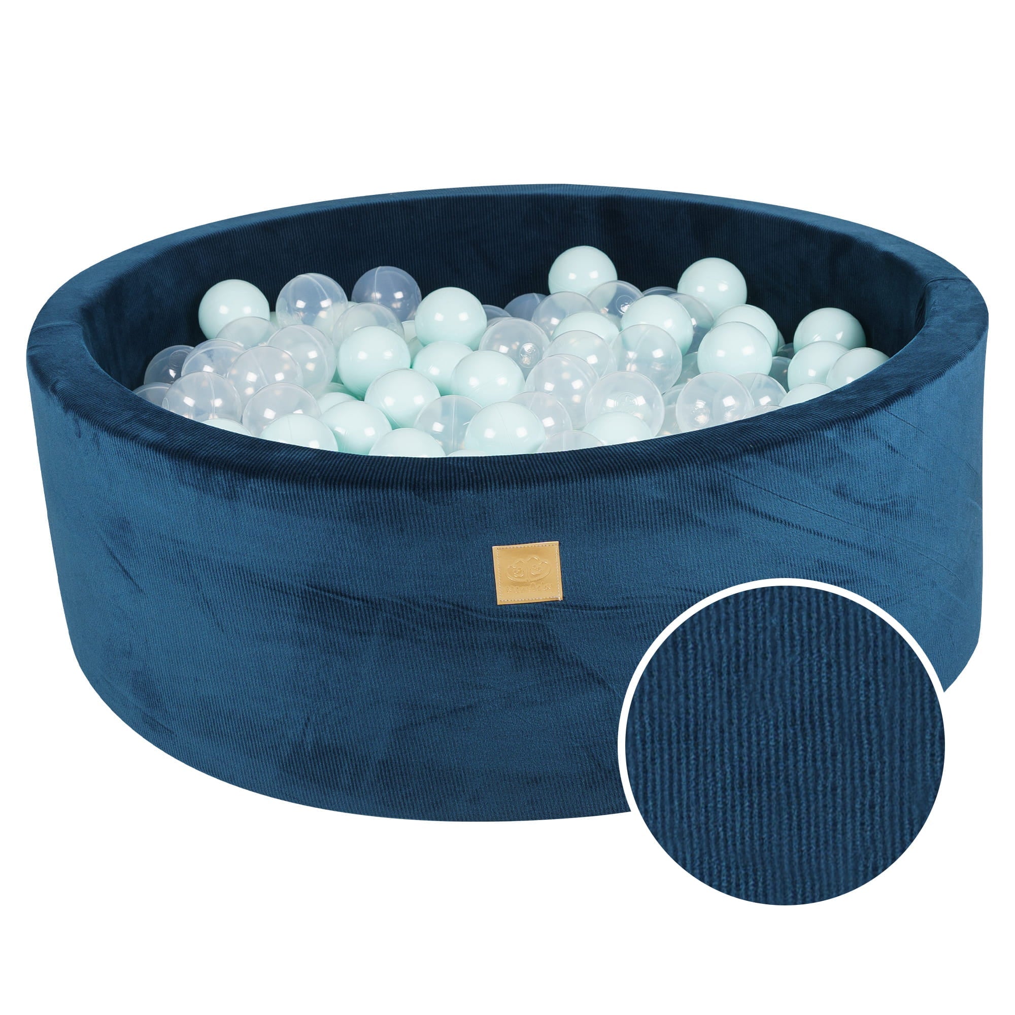 Velvet Corduroy Ball Pit Marine