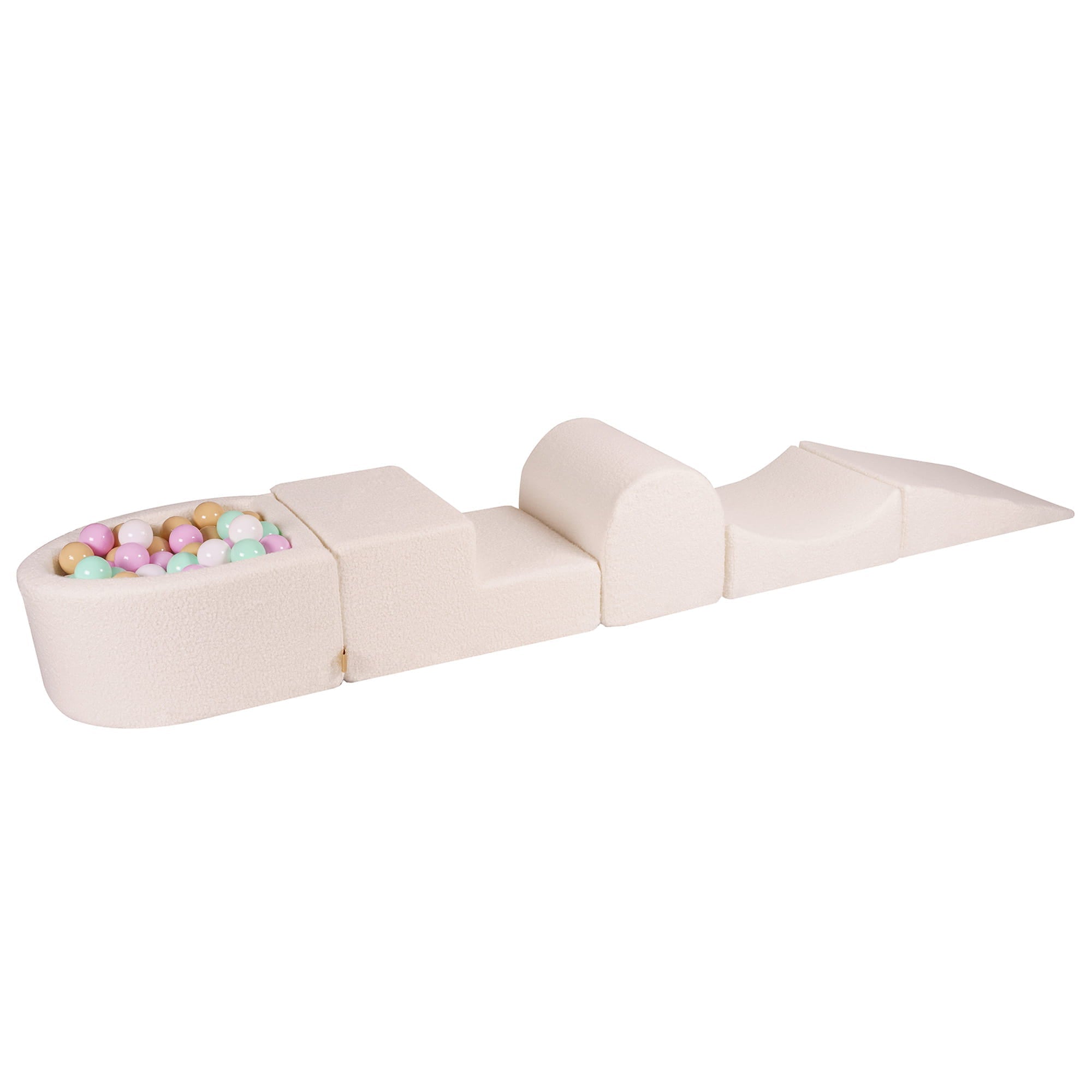 Boucle Foam Playground 5 Elements White