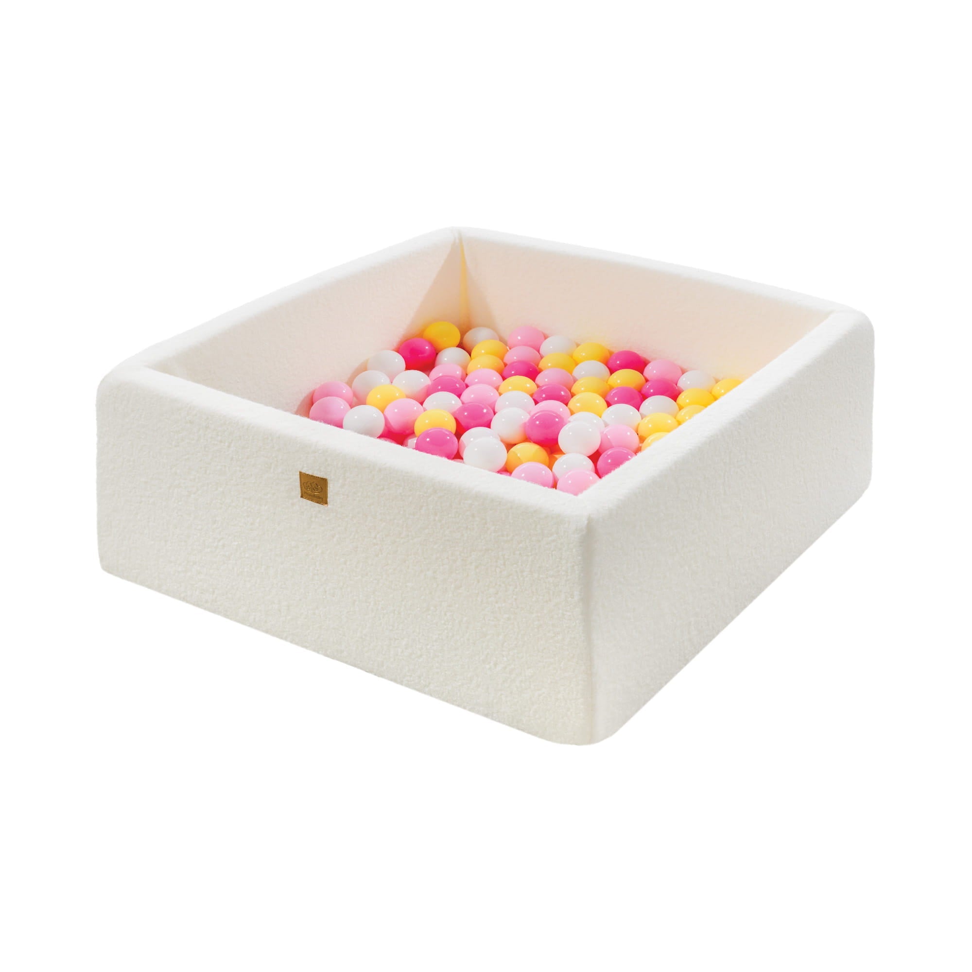 Boucle Ball Pit White Square