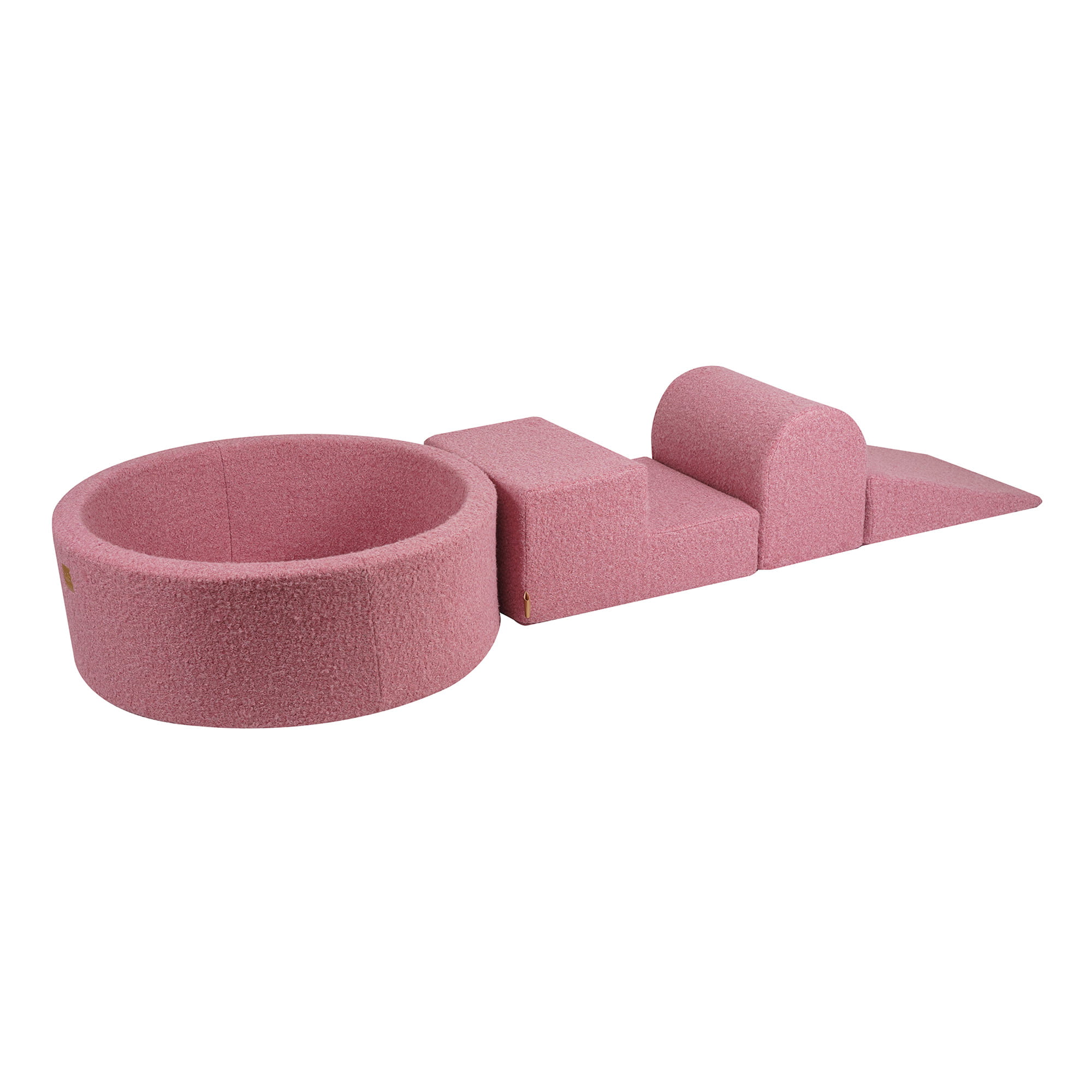 Boucle Parco Giochi in Schiuma 4 Elementi Rosa