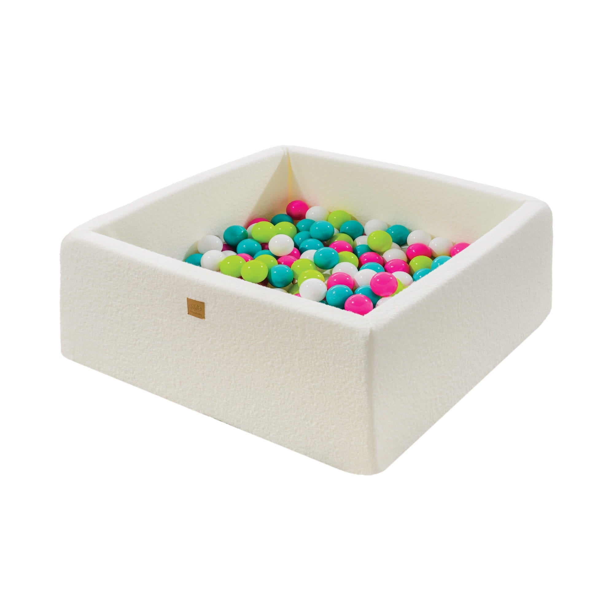 Boucle Ball Pit White Square