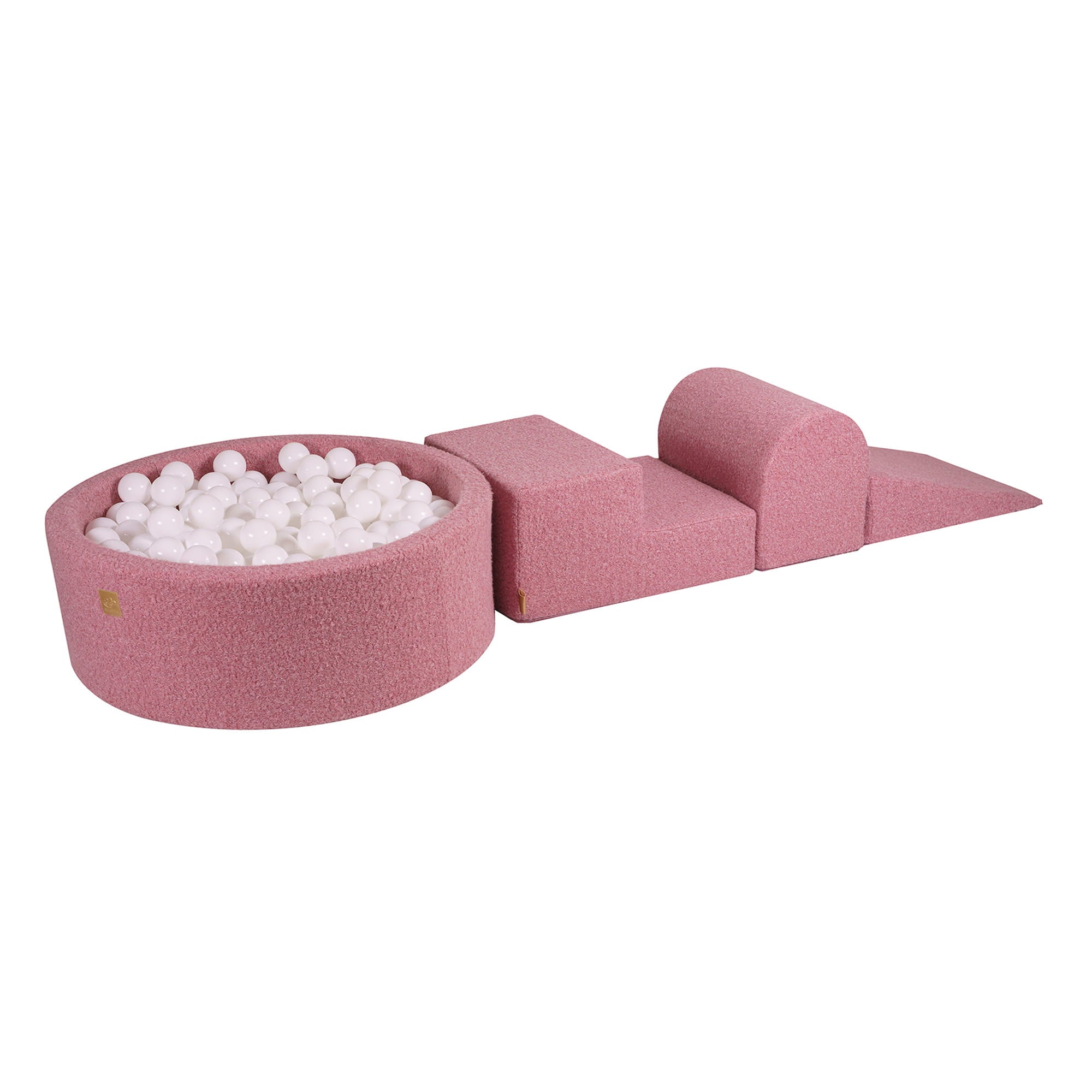 Boucle Foam Playground 4 Elements Pink Meowbaby