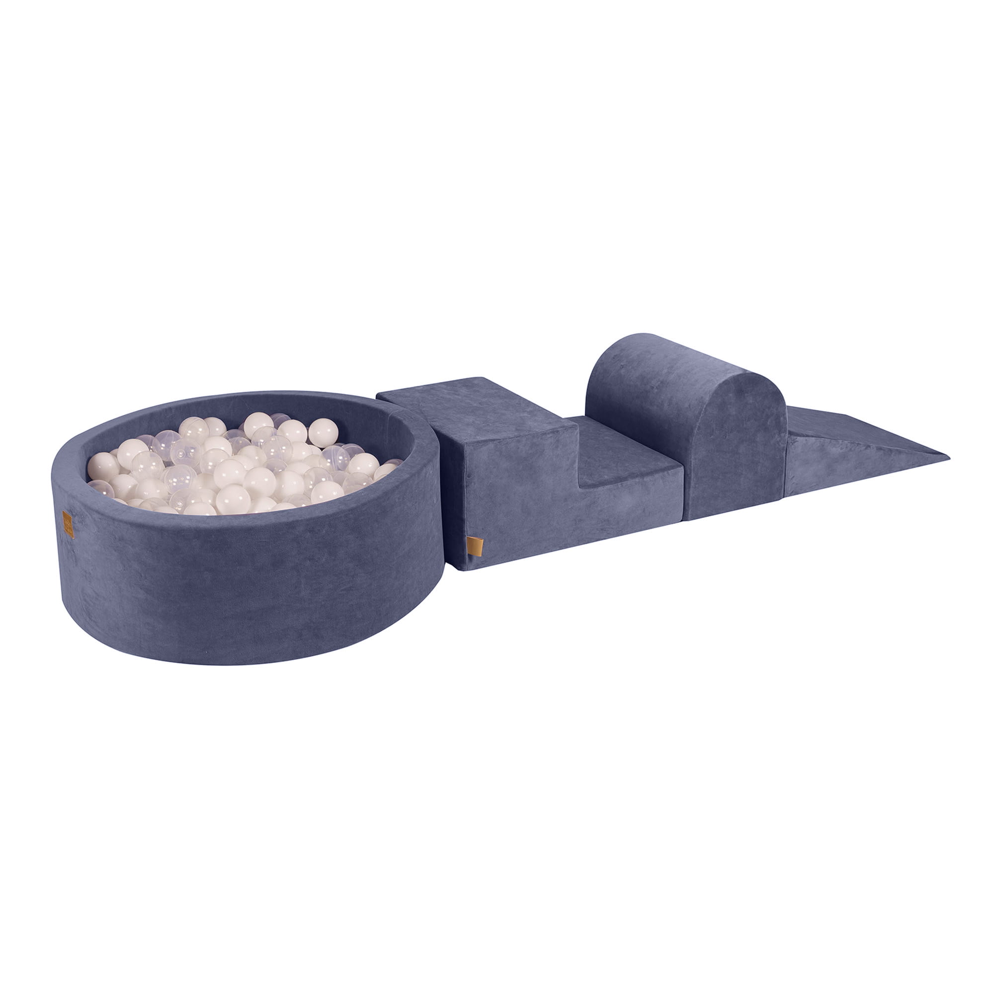 Velvet Foam Playground 4 Elements Grey-Blue