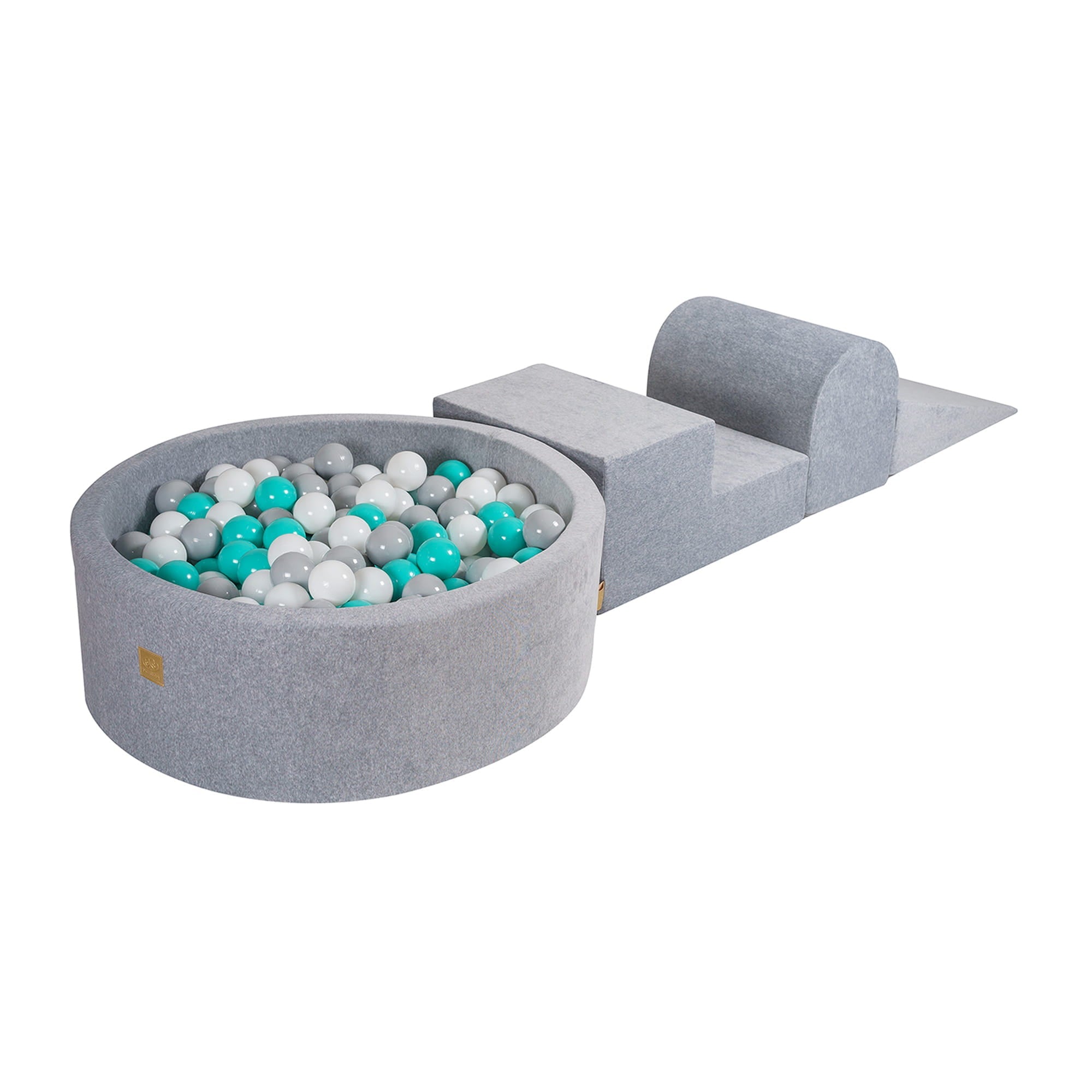 Velvet Foam Playground 4 Elements Light Grey