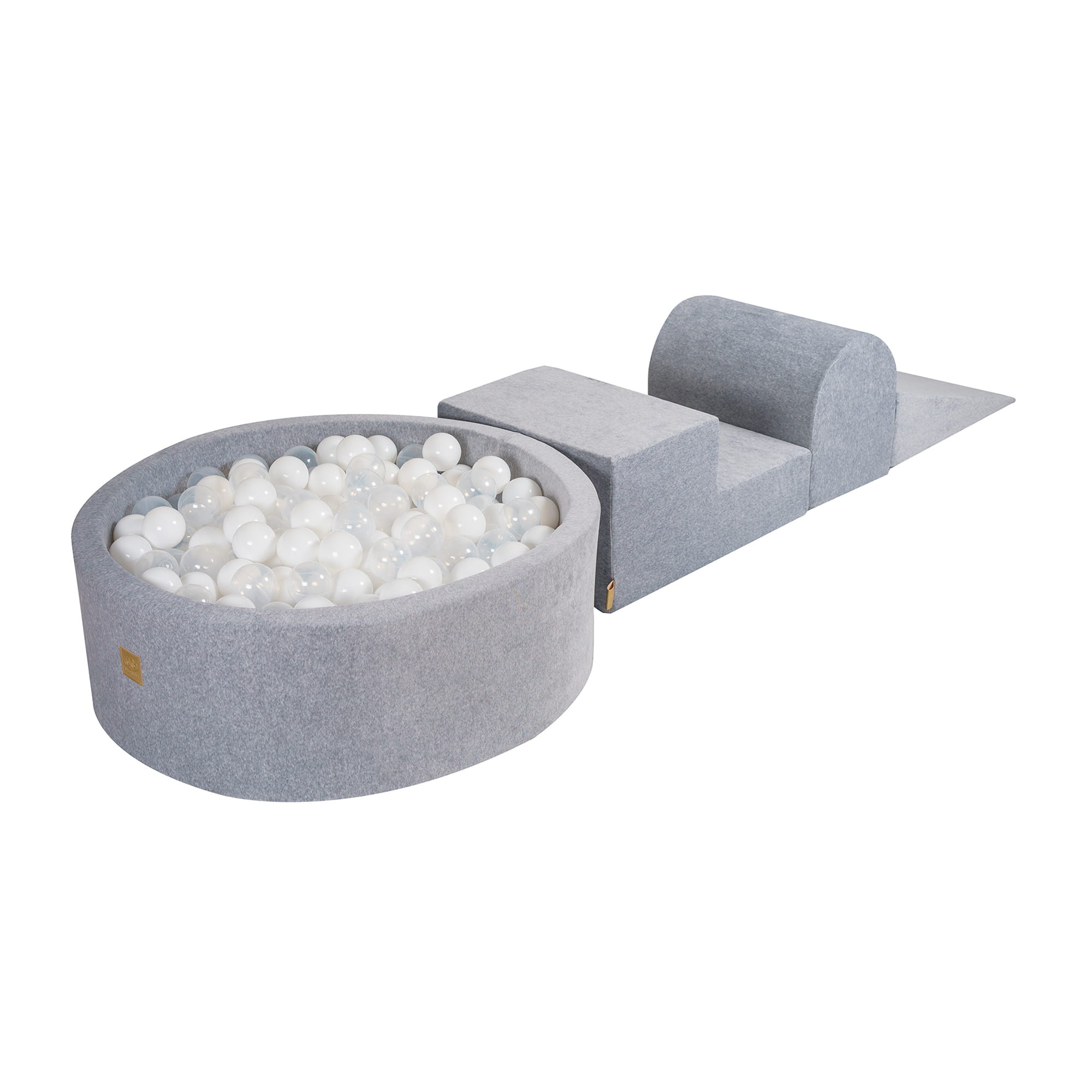 Velvet Foam Playground 4 Elements Light Grey