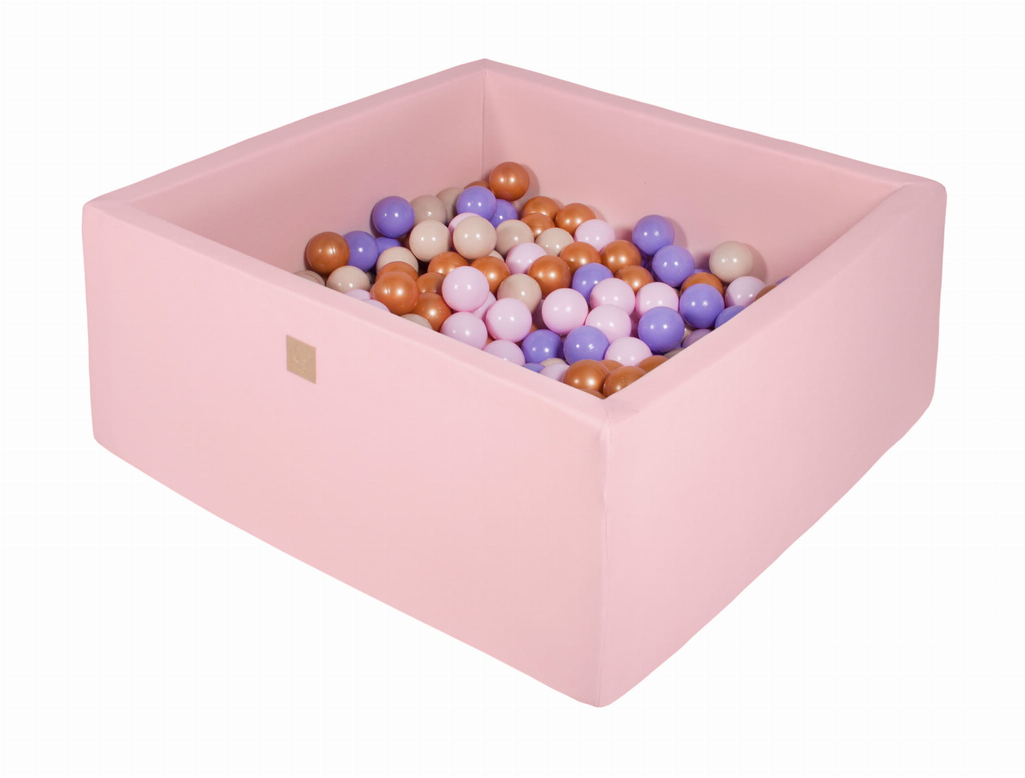 Cotton Ball Pit Light pink Square Meowbaby