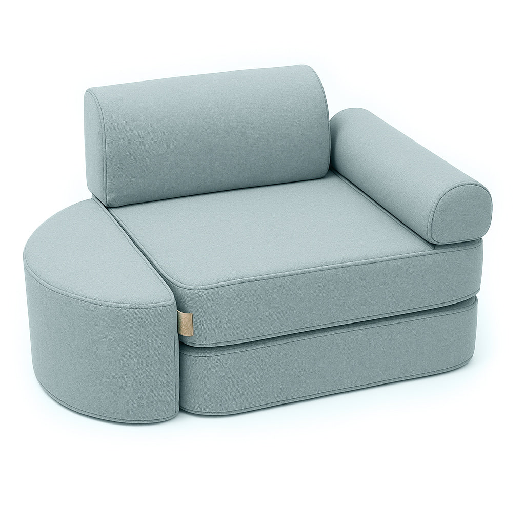 Meowbaby Outzy Sofa Max Half – Modular Kids Play Sofa Bed | 4 Pieces