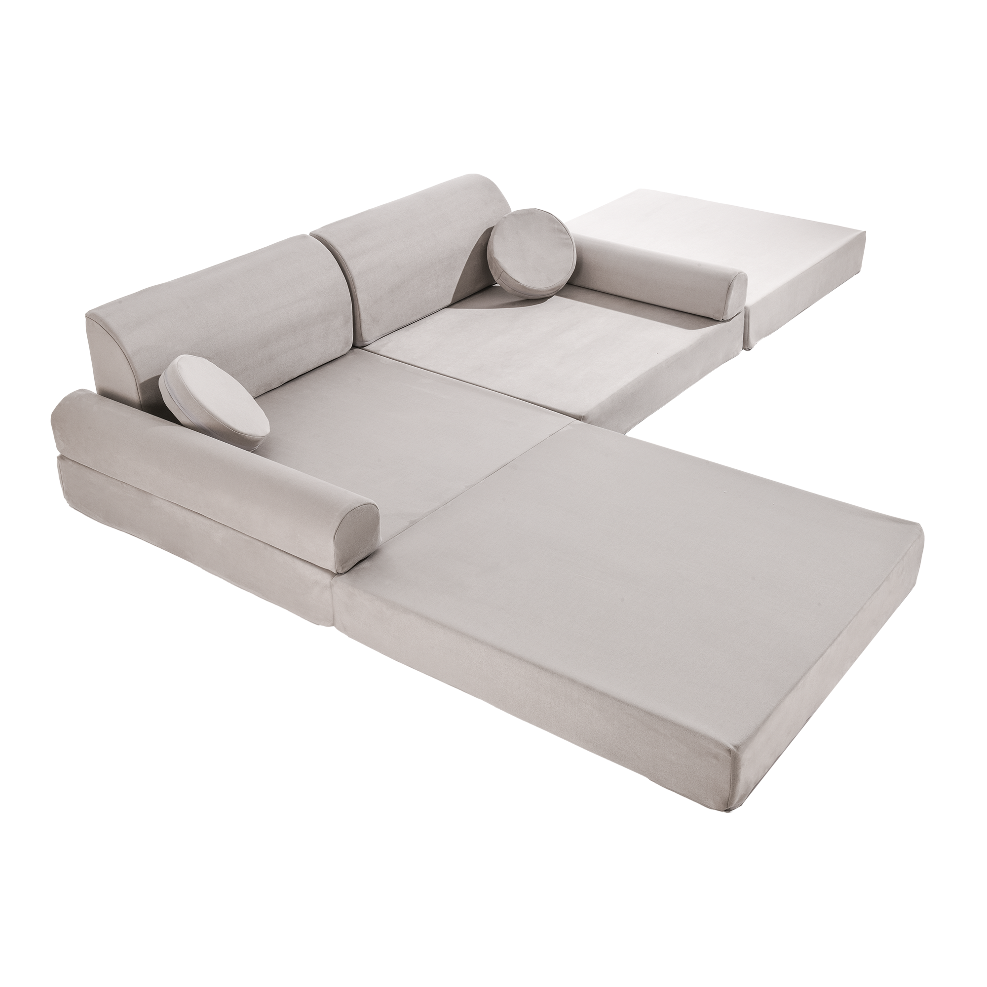 Modular Play Sofa – 8 Elements | Velvet