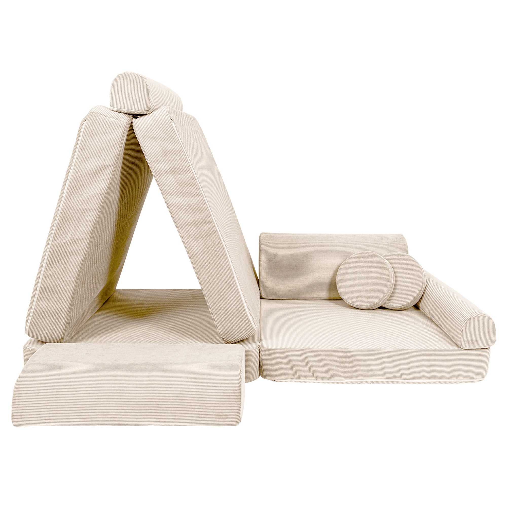 Modulaire bank voor kinderen – 8 elementen | Slimcord