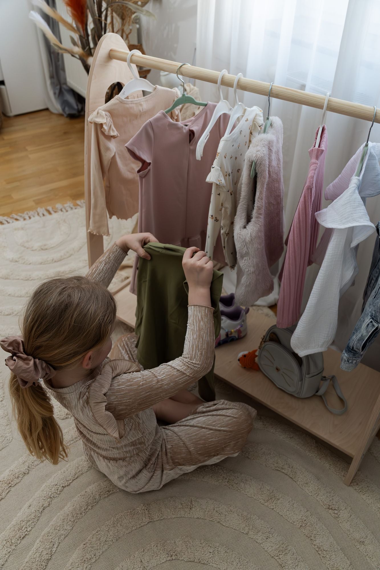 Soft Hanger on clothing