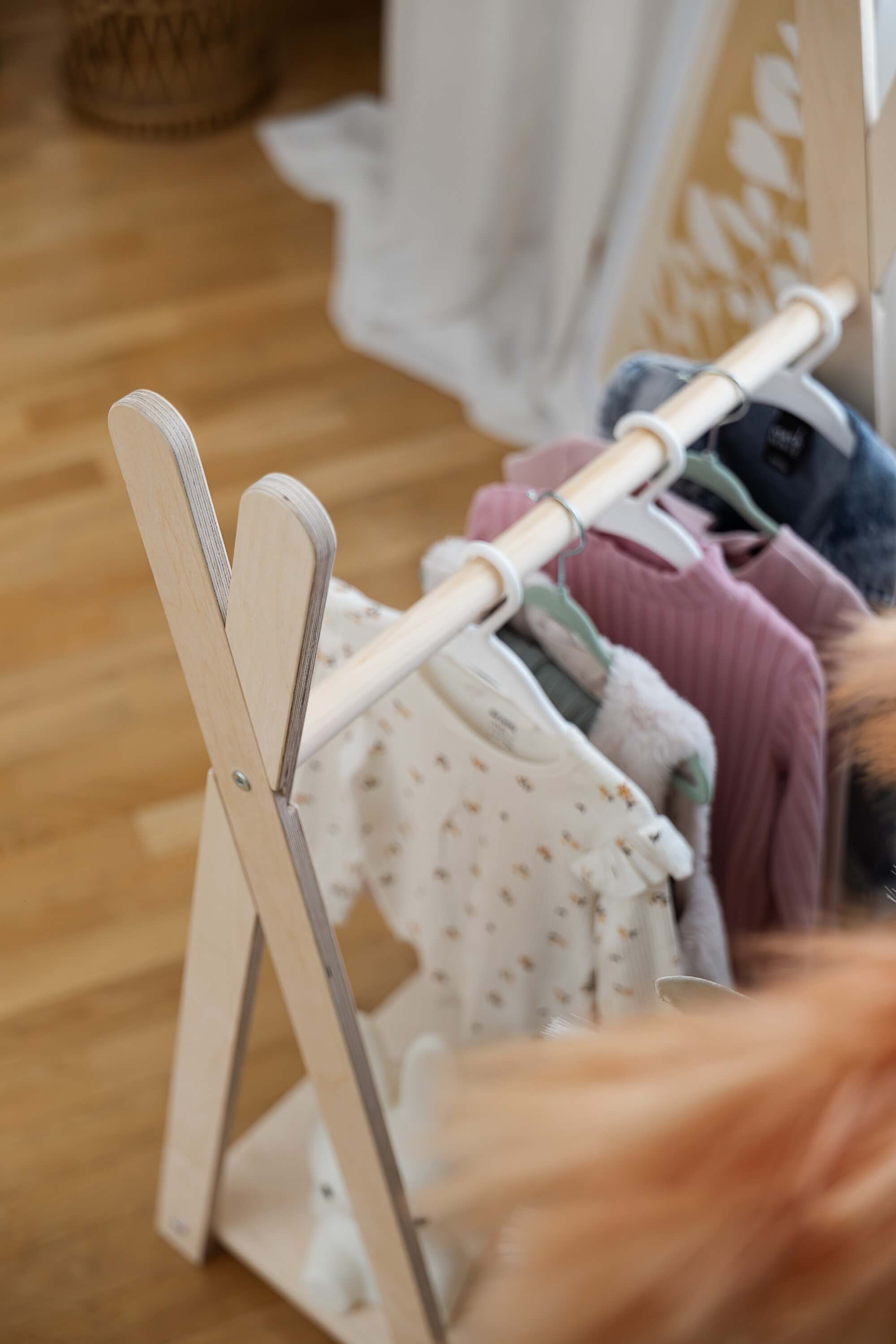 Tipi Hanger on clothing