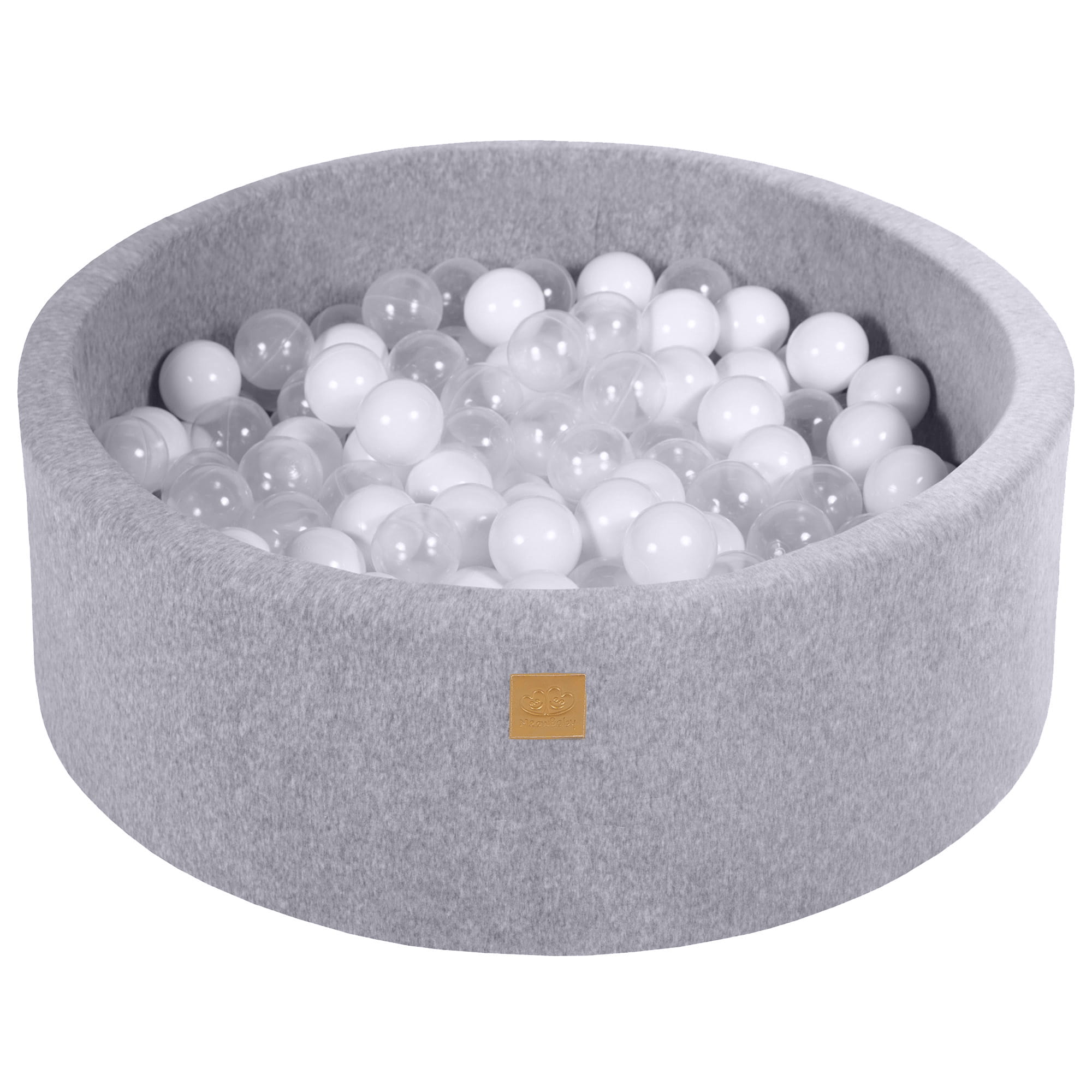 Velvet Ball Pit Light grey Meowbaby