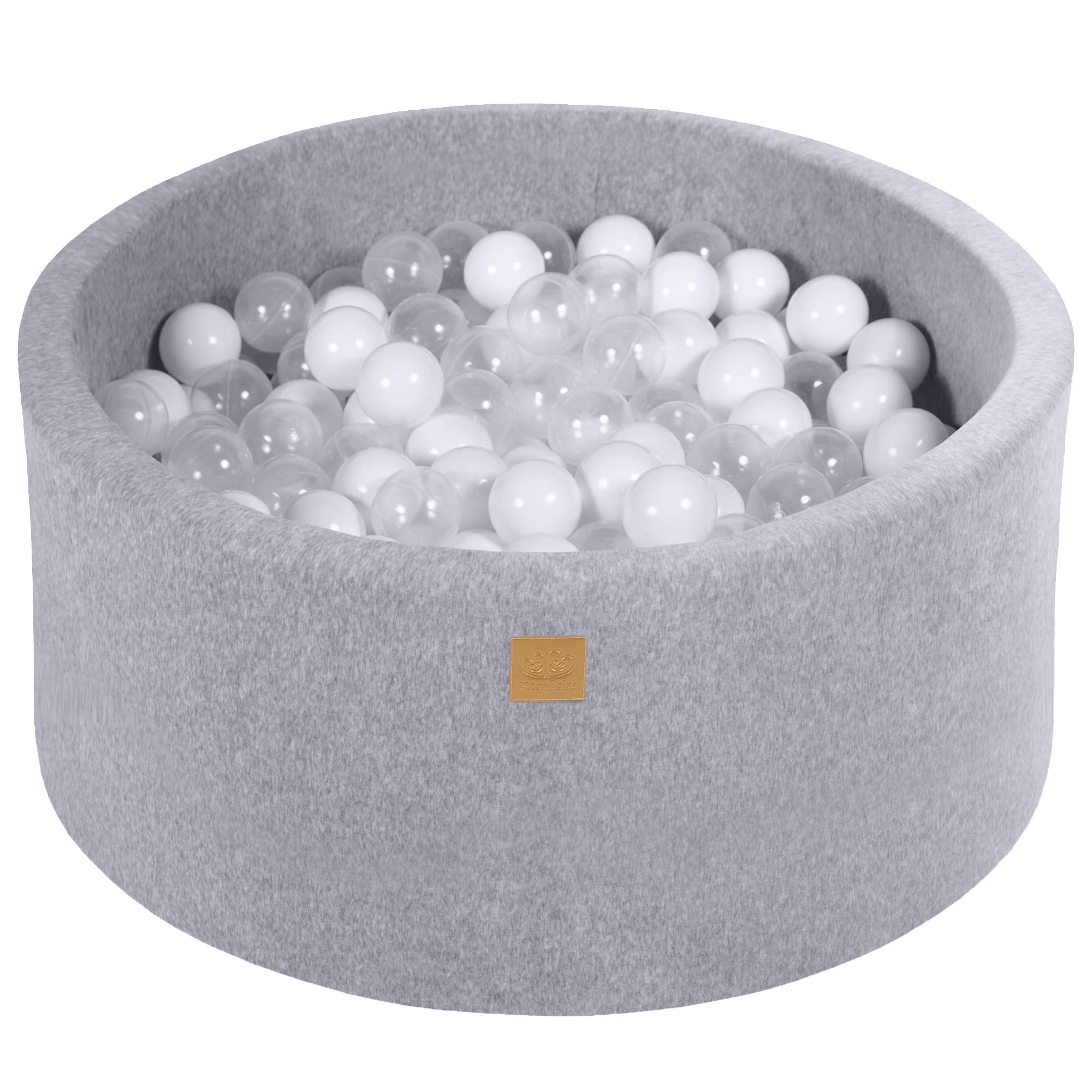 Velvet Ball Pit Light grey Meowbaby