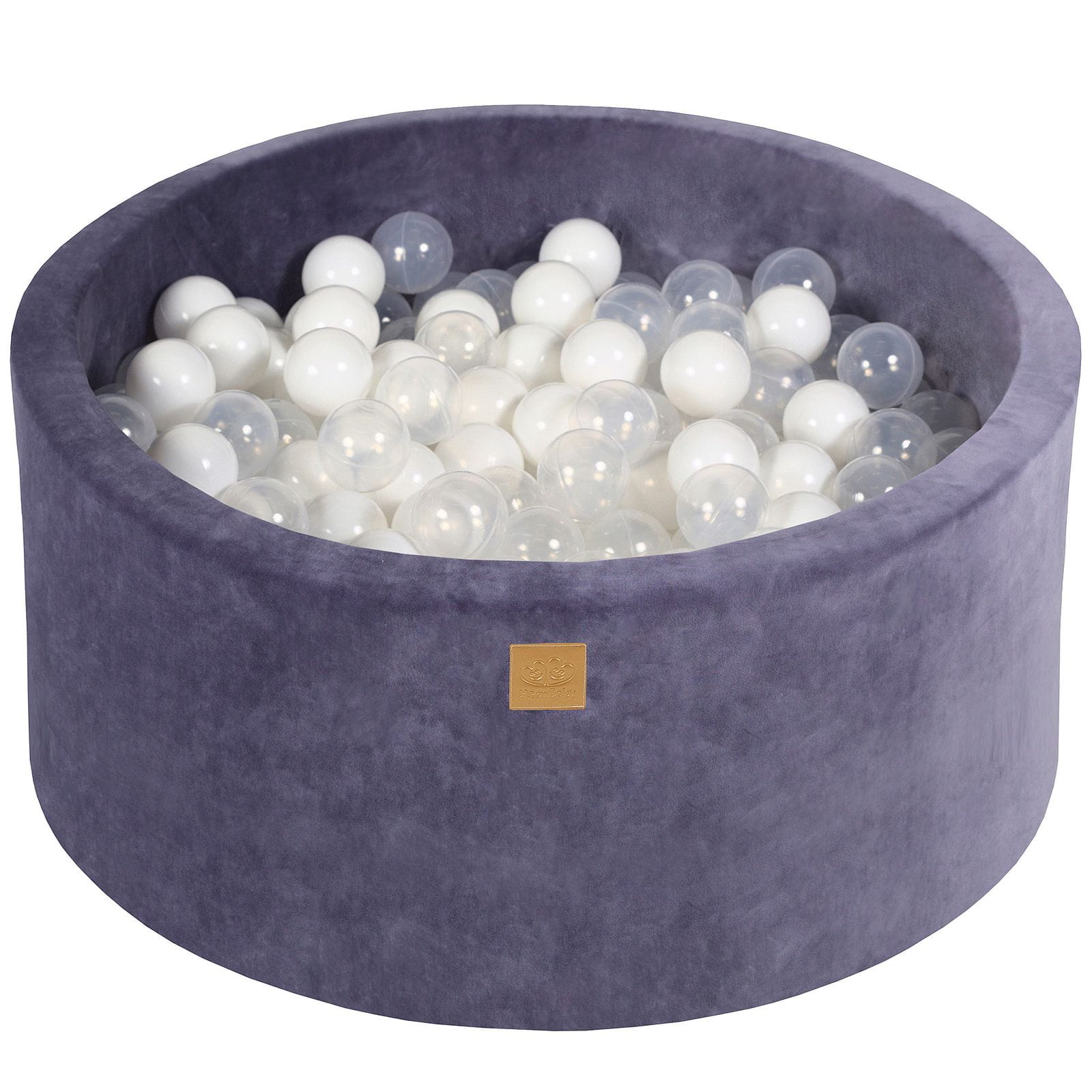 Velvet Ball Pit Grey-Blue