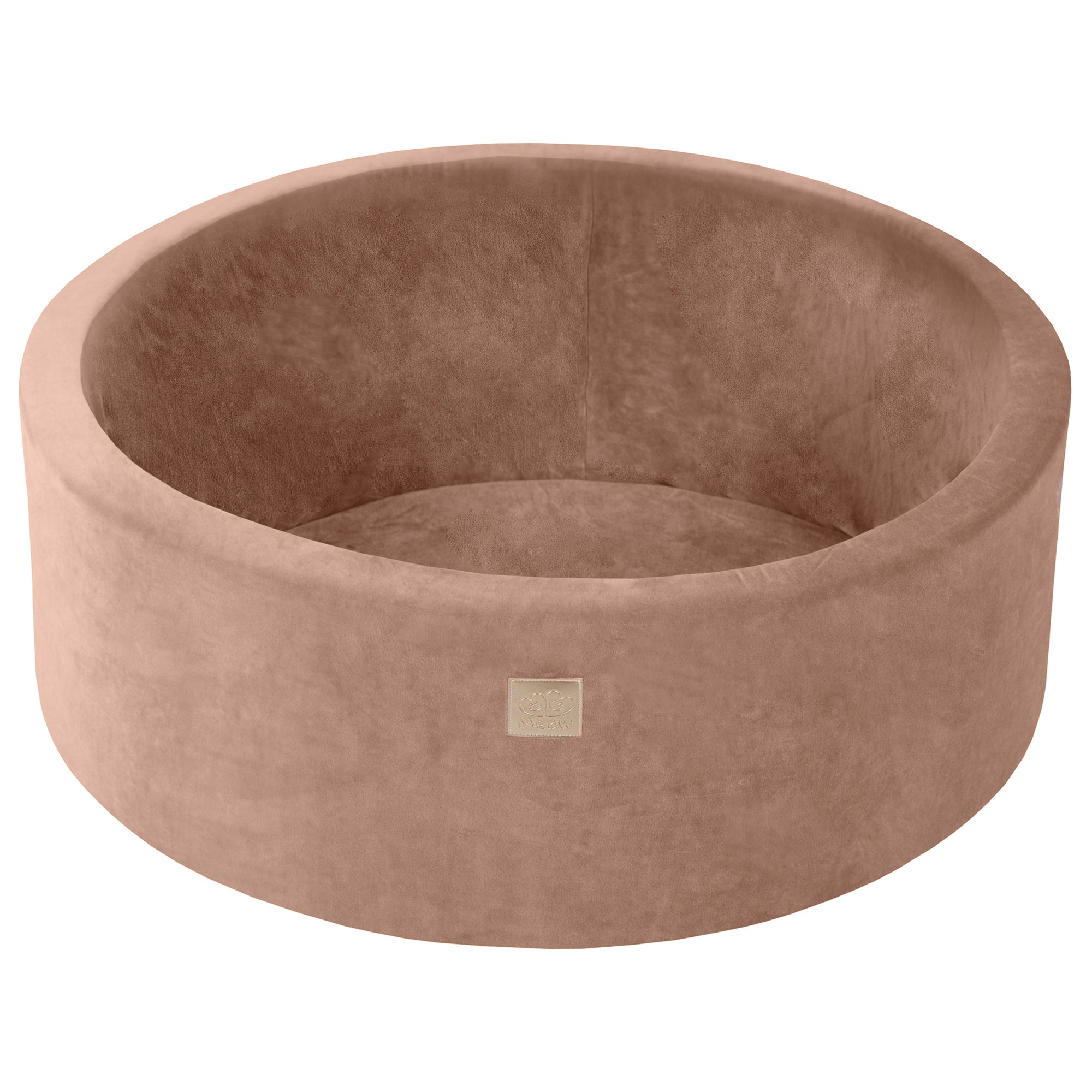 Foam Ball Pit for Child - Balls to Choose | Beige | Velvet