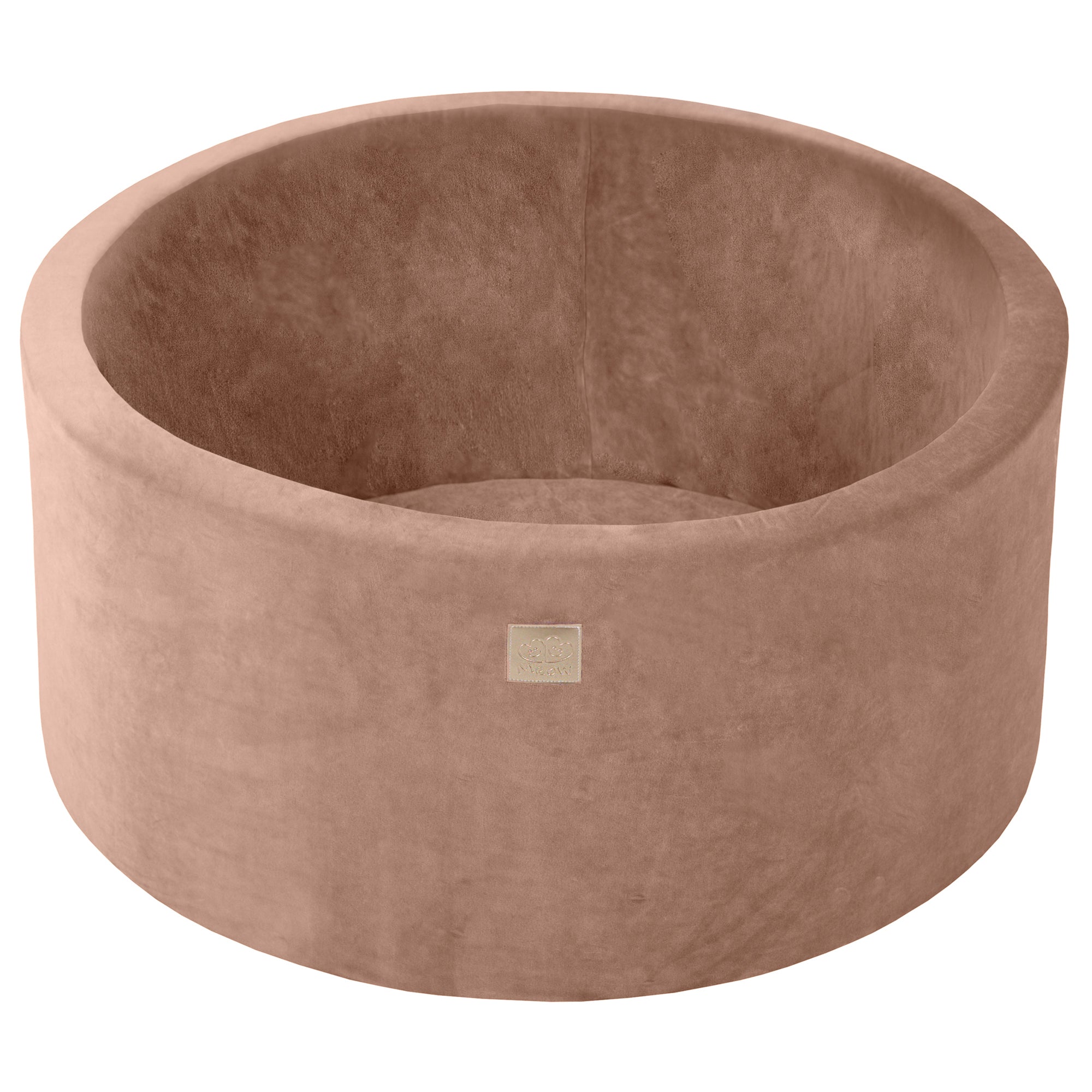 Foam Ball Pit for Child - Balls to Choose | Beige | Velvet