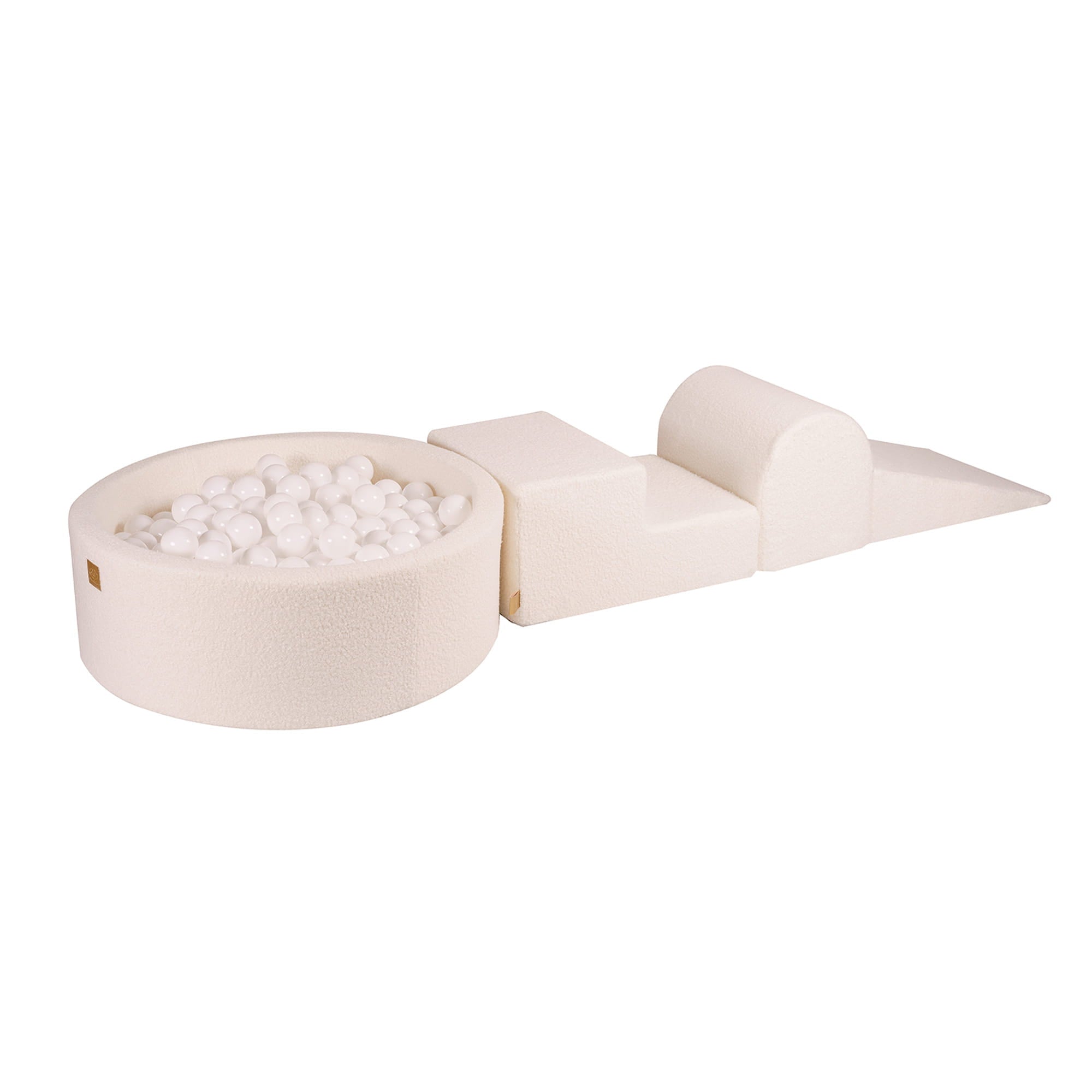 Boucle Foam Playground 4 Elements White