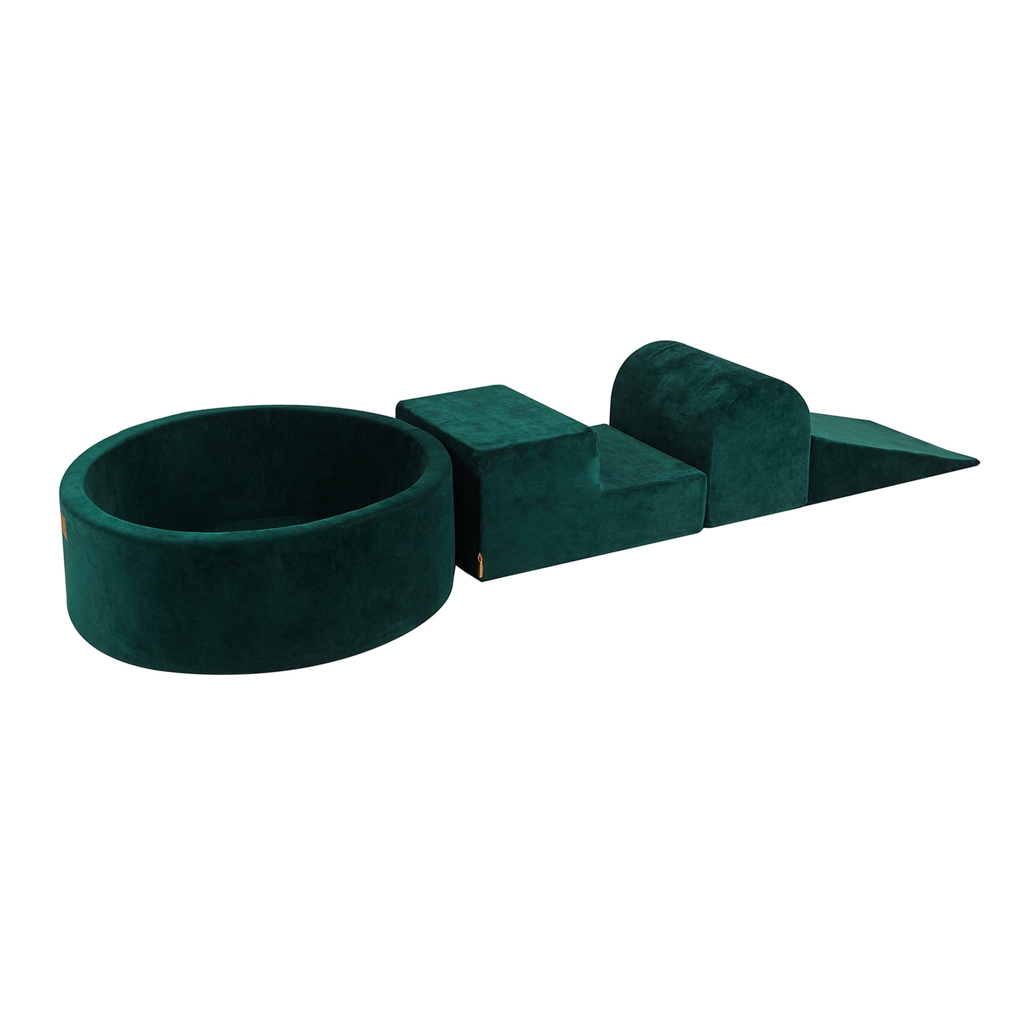 Velvet Foam Playground 4 Elements Dark Green