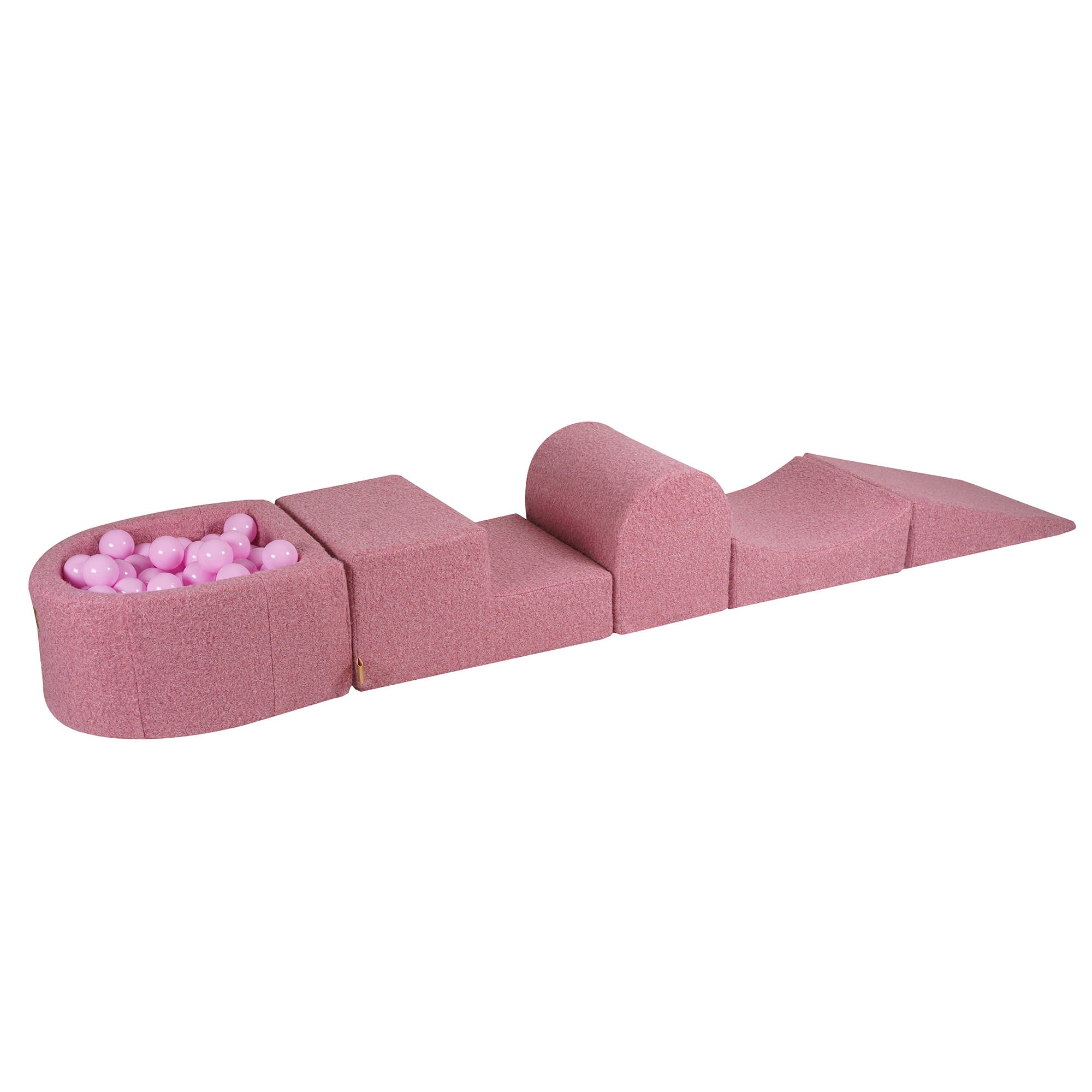 Boucle Parco Giochi in Schiuma 5 Elementi Rosa