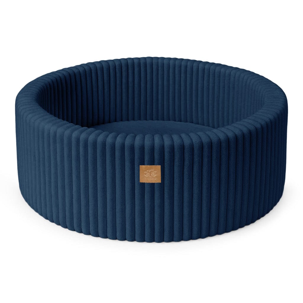 Meowbaby Basen z Kulkami dla Dziecka - Piłki do Wyboru | Midnight Blue | Churros