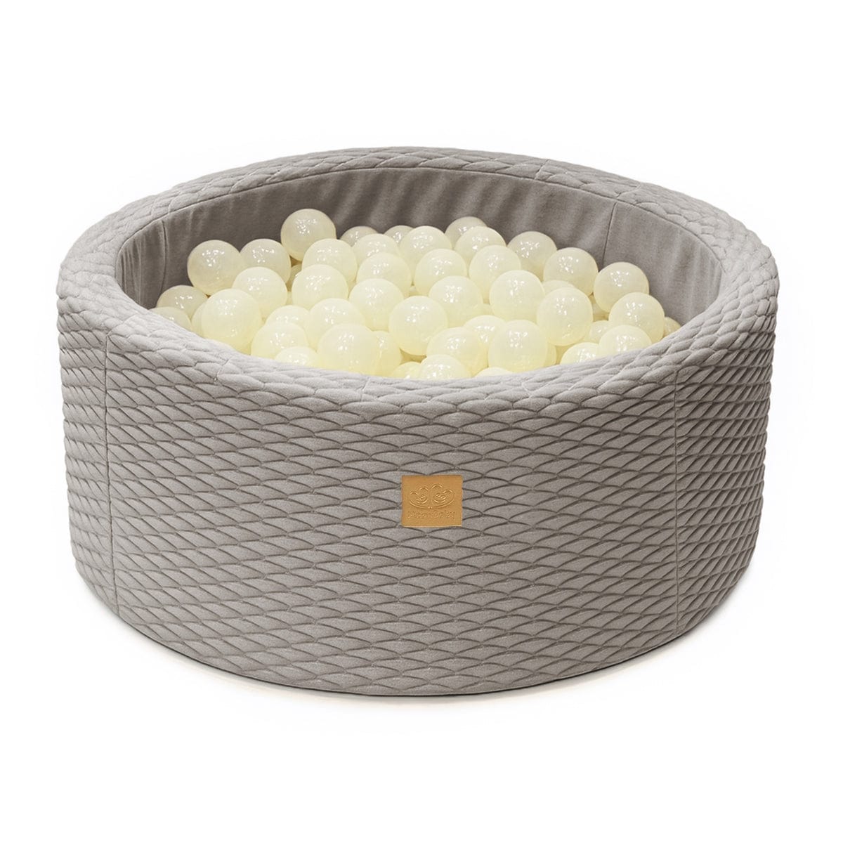 Meowbaby Basen z Kulkami dla Dziecka | Piłki do wyboru | Sand Dollar | Dune