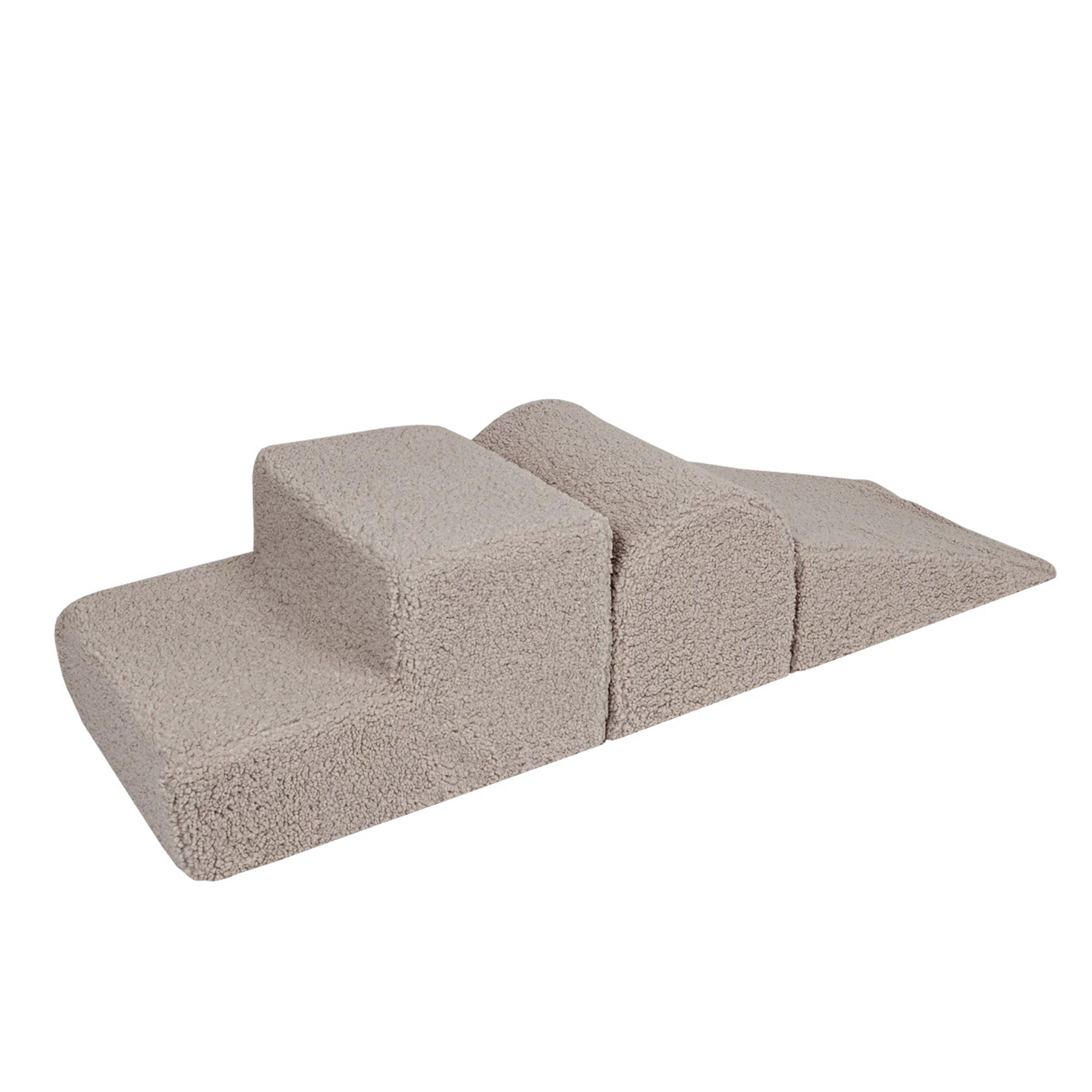 Meowbaby Bearly Kids Foam Climbing Blocks - Baby Soft Play Set | 3 Elements