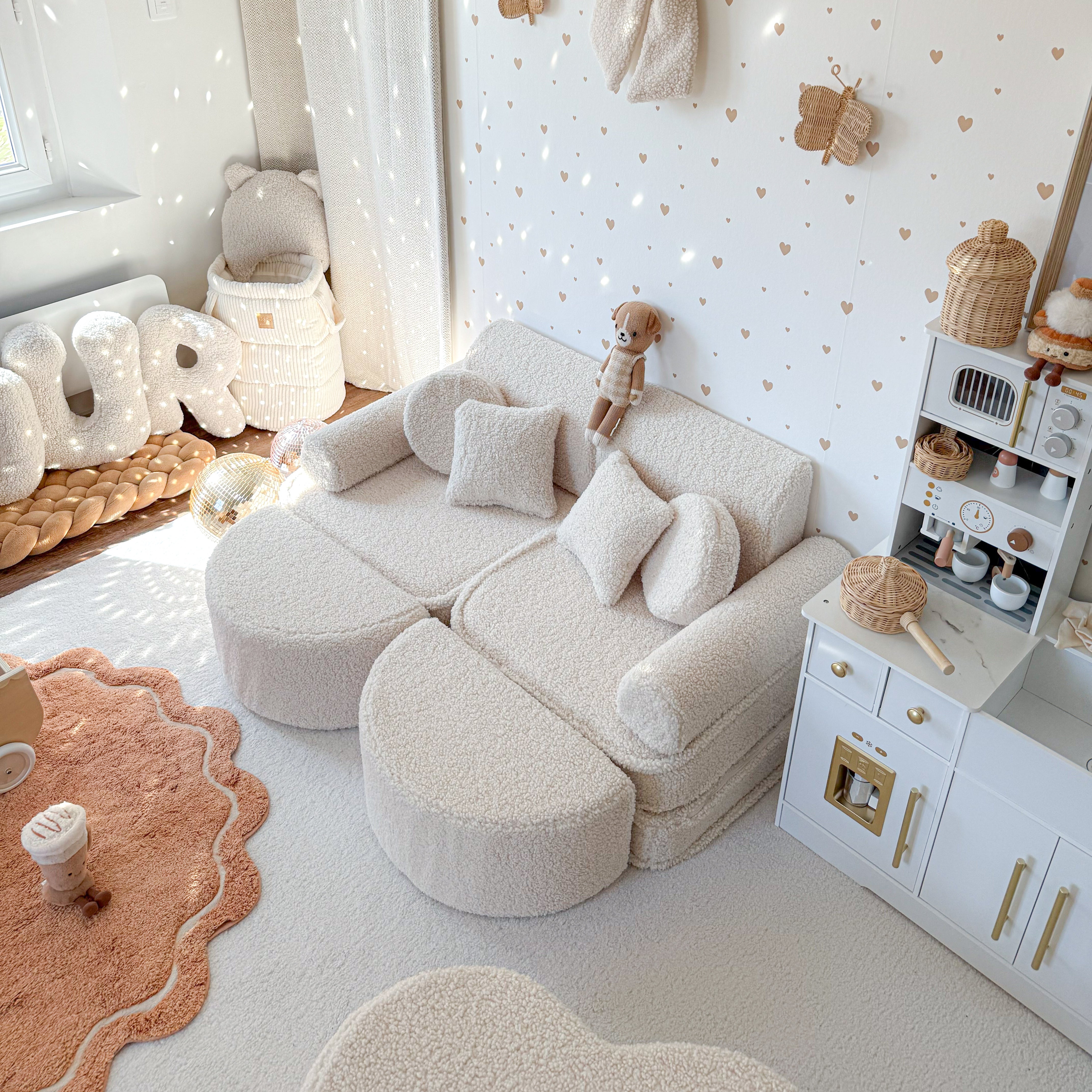 Modulinė Sofa Vaikams Max - 12 Elementų | Bearly