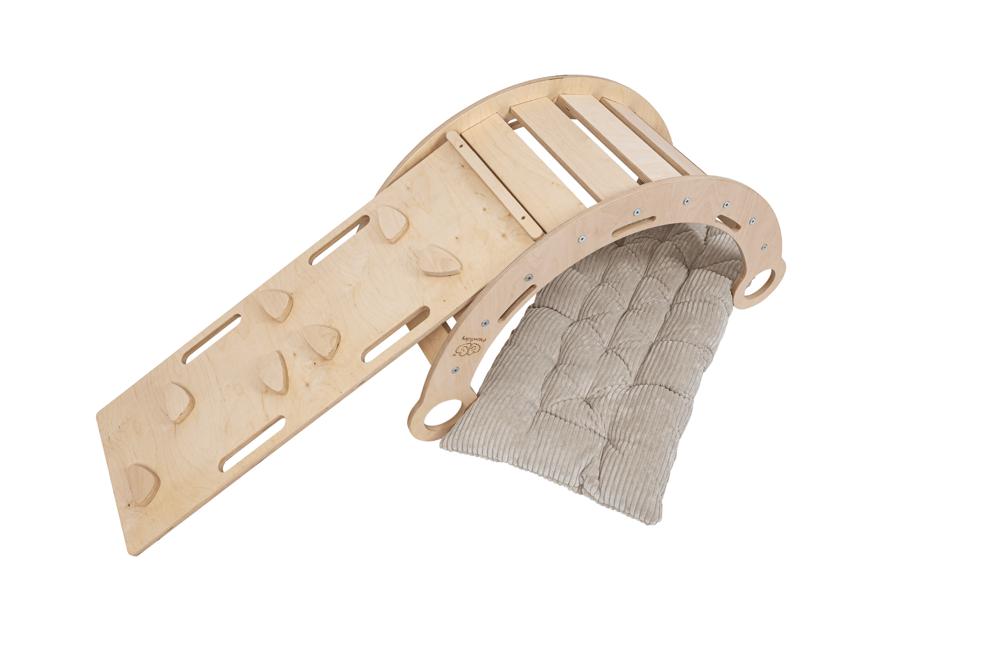 Meowbaby Bujak dla Dziecka Montessori - Dream Rocker | Naturalny