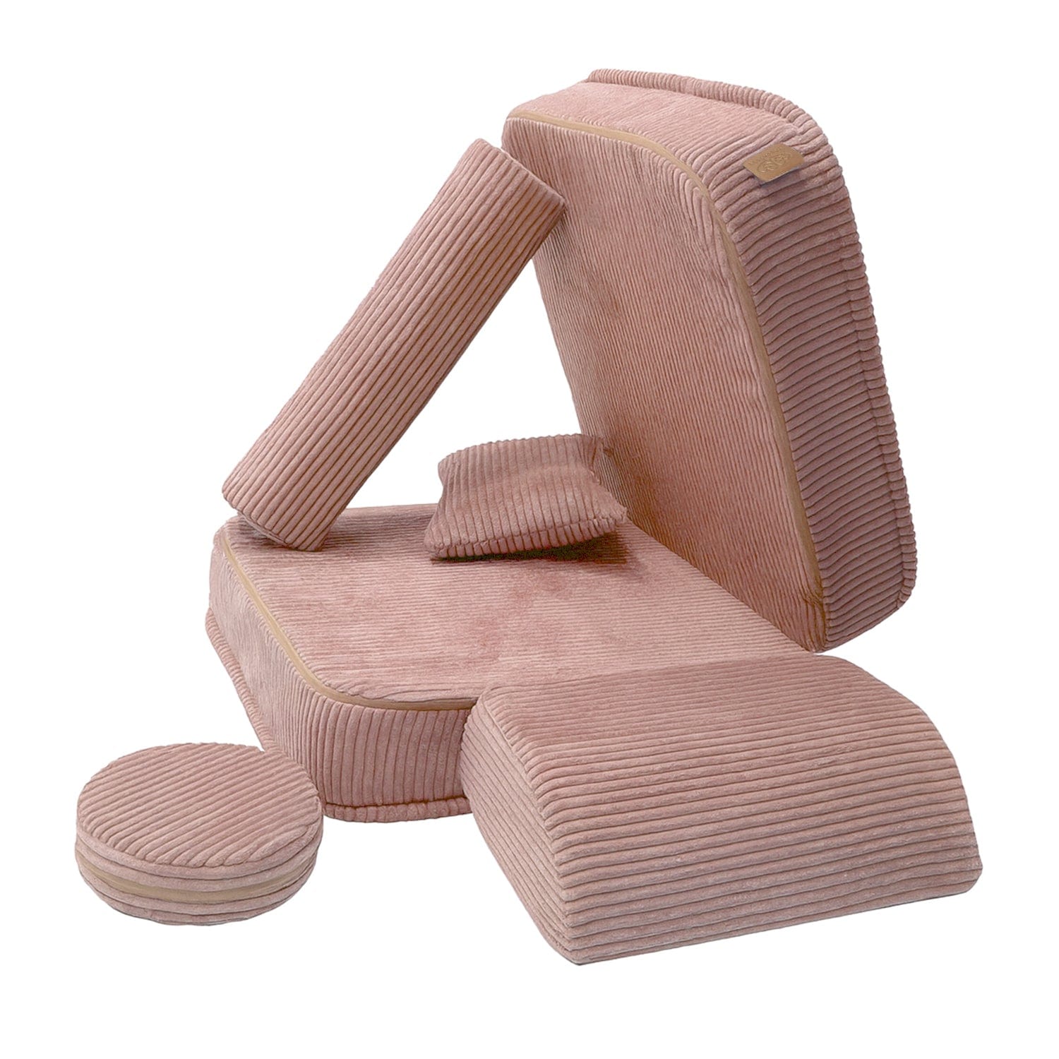 Meowbaby Fotel Modułowy dla Dziecka – 5 Elementów | Aesthetic | 60cm