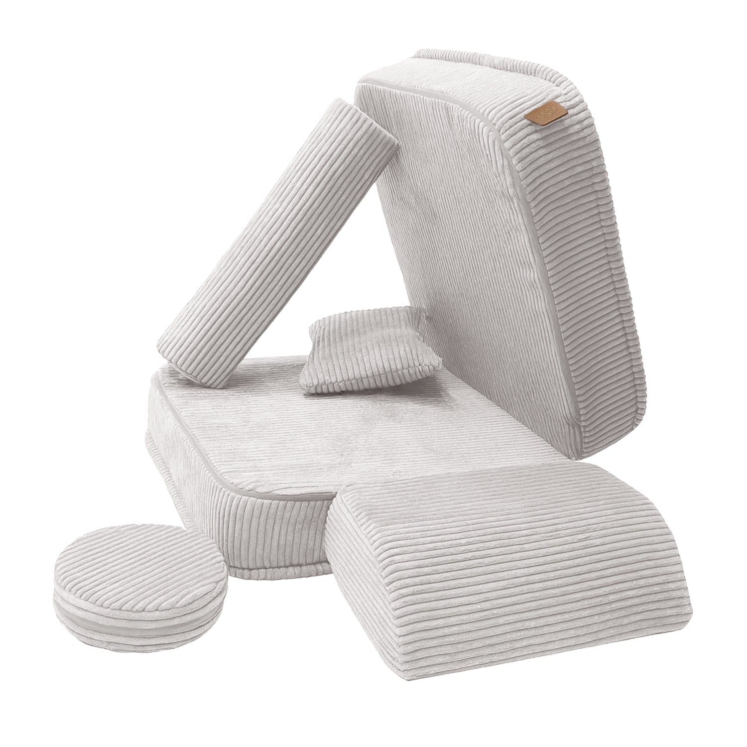 Meowbaby Fotel Modułowy dla Dziecka – 5 Elementów | Aesthetic | 60cm