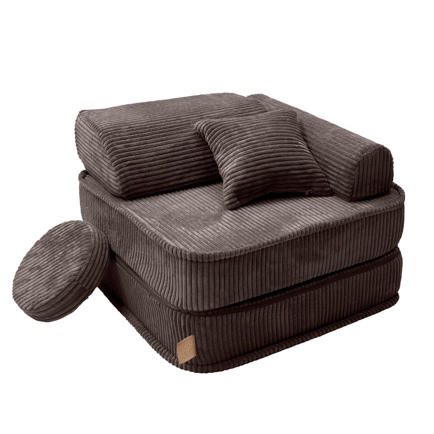 Meowbaby Fotel Modułowy dla Dziecka – 5 Elementów | Aesthetic | 60cm