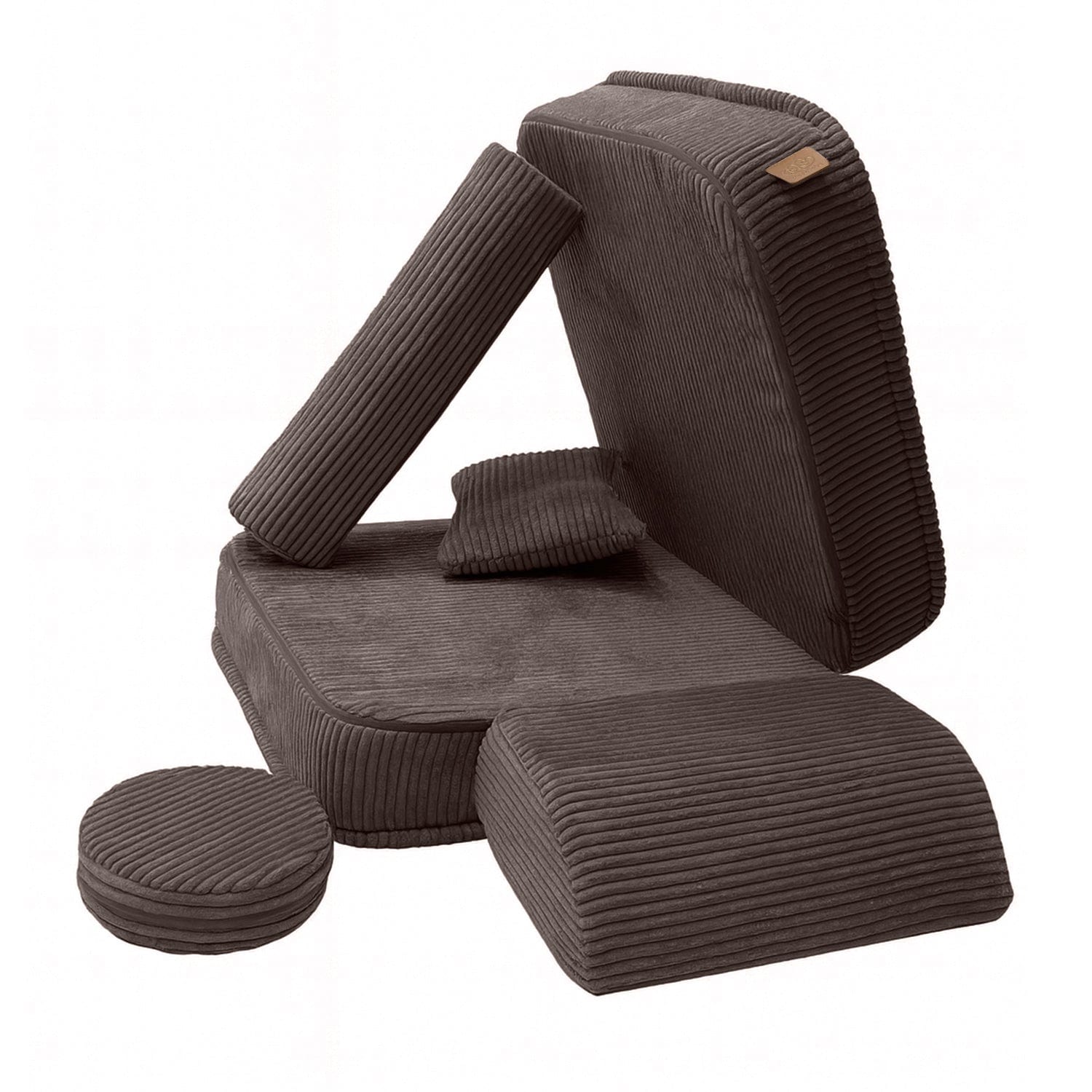 Meowbaby Fotel Modułowy dla Dziecka – 5 Elementów | Aesthetic | 60cm