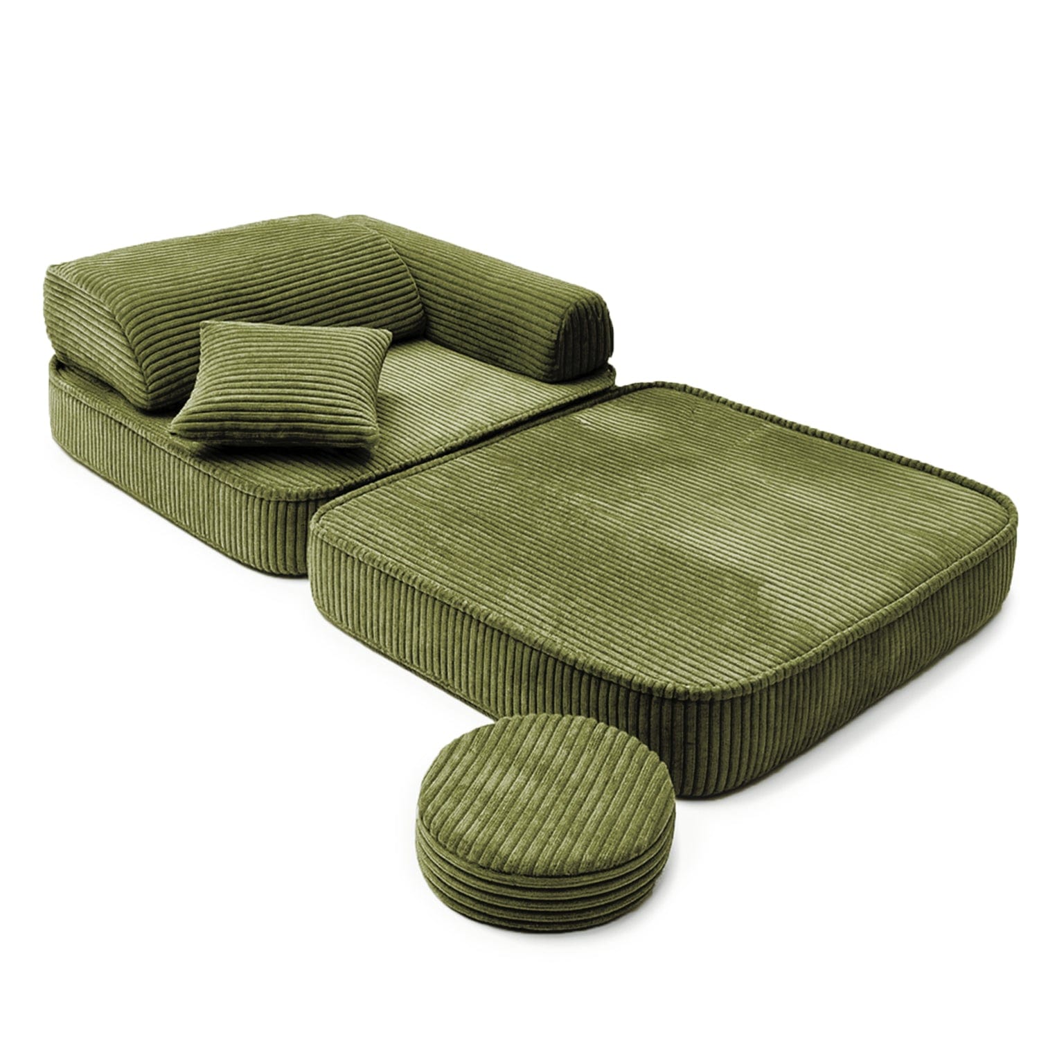 Meowbaby Fotel Modułowy dla Dziecka – 5 Elementów | Aesthetic | 60cm