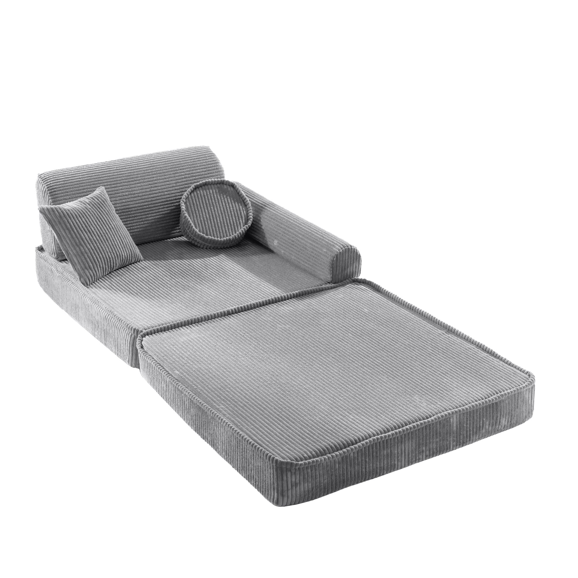 Meowbaby Fotel Modułowy dla Dziecka – 5 Elementów | Aesthetic | 60cm
