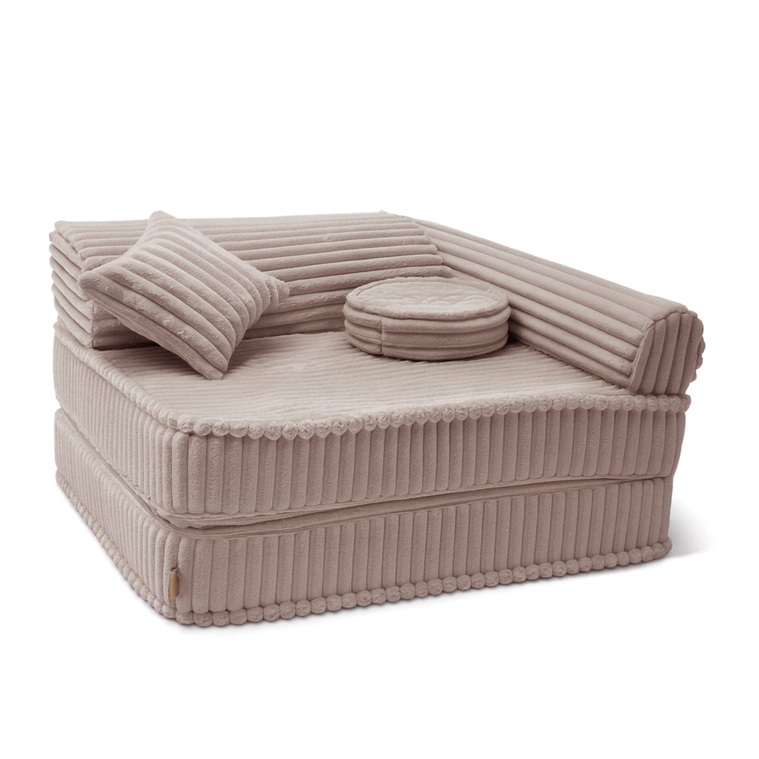 Meowbaby Fotel Modułowy dla Dziecka – 5 Elementów | Churros | 80cm
