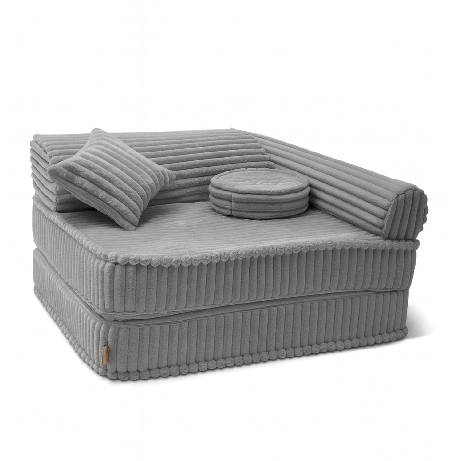 Meowbaby Fotel Modułowy dla Dziecka – 5 Elementów | Churros | 80cm