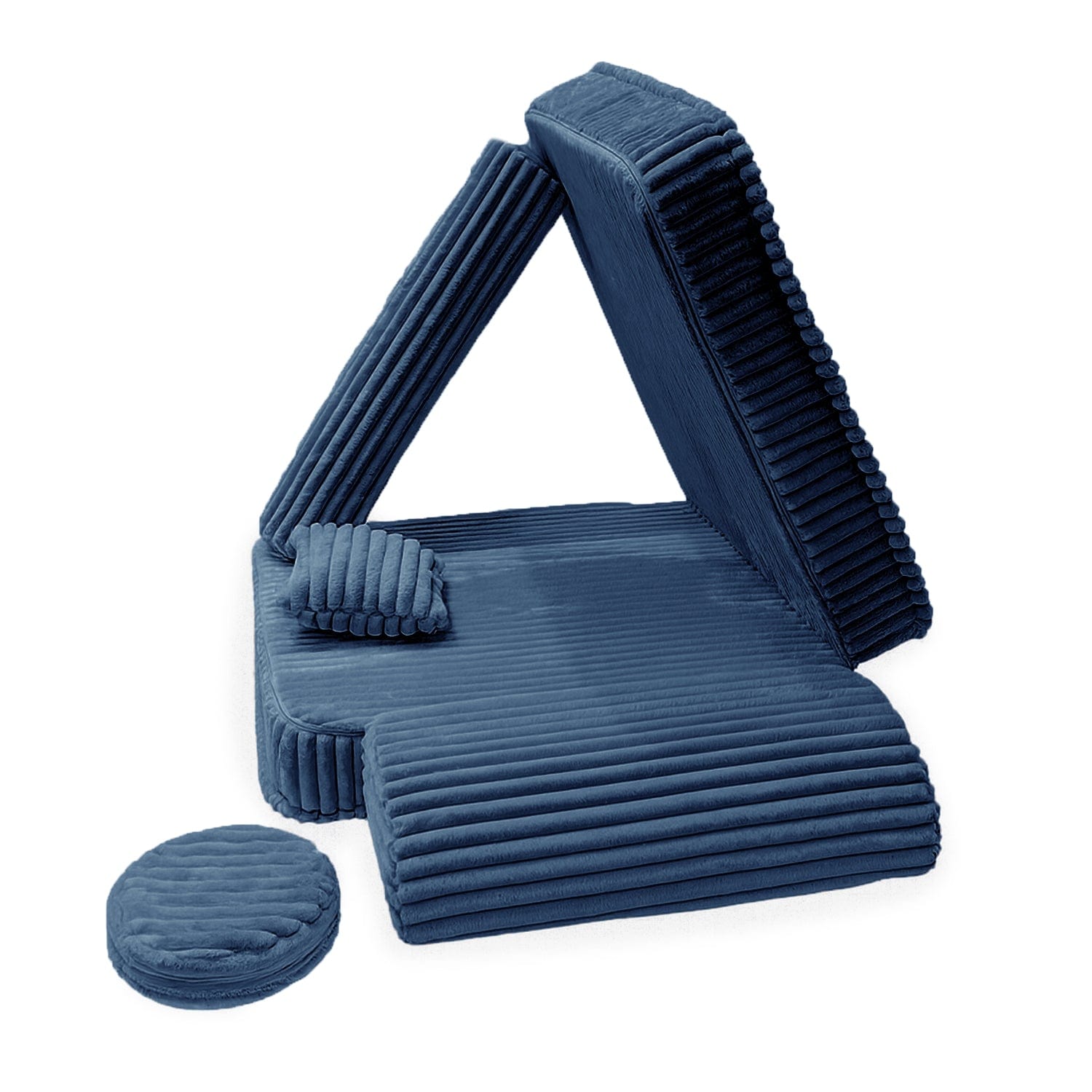 Meowbaby Fotel Modułowy dla Dziecka – 5 Elementów | Churros | 80cm