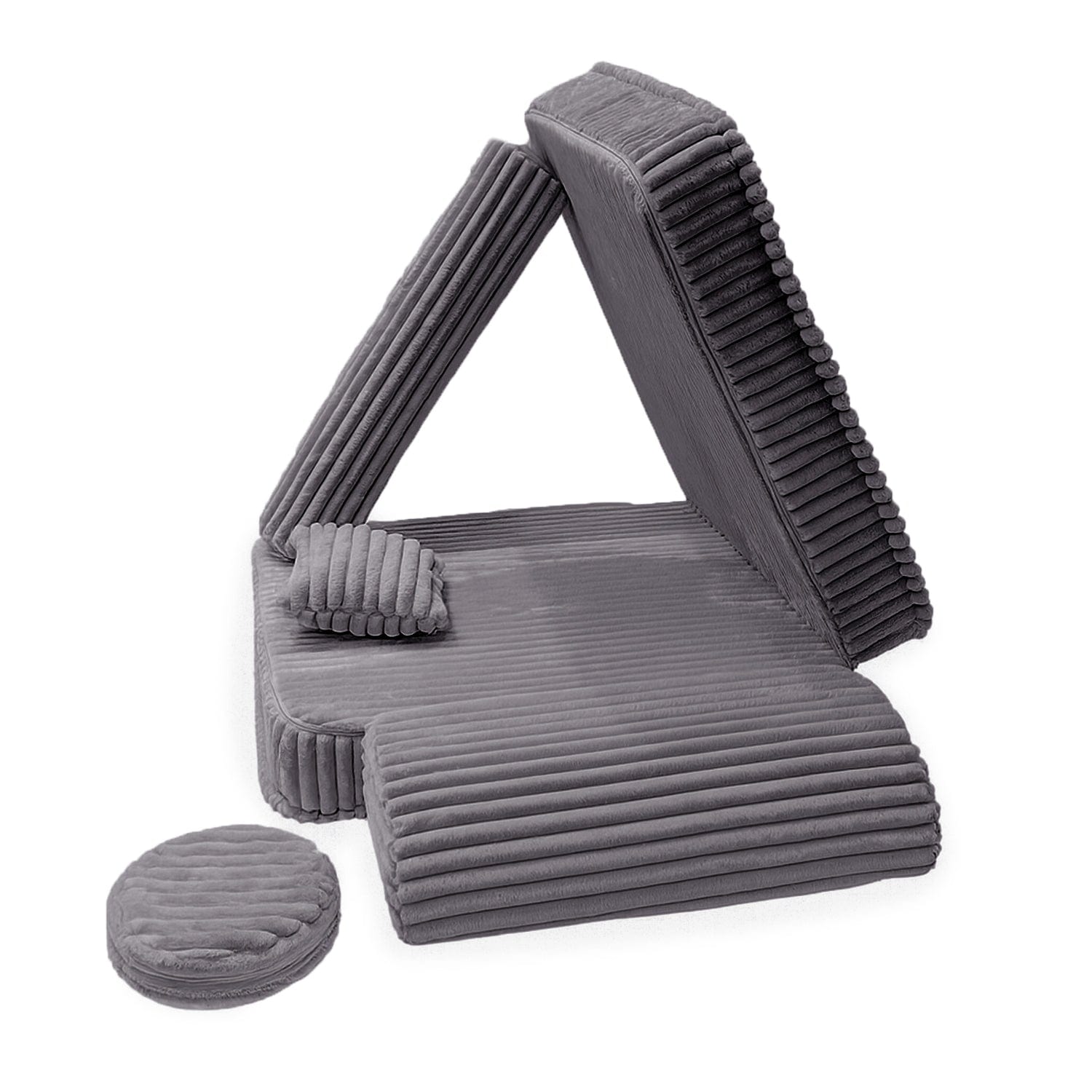 Meowbaby Fotel Modułowy dla Dziecka – 5 Elementów | Churros | 80cm