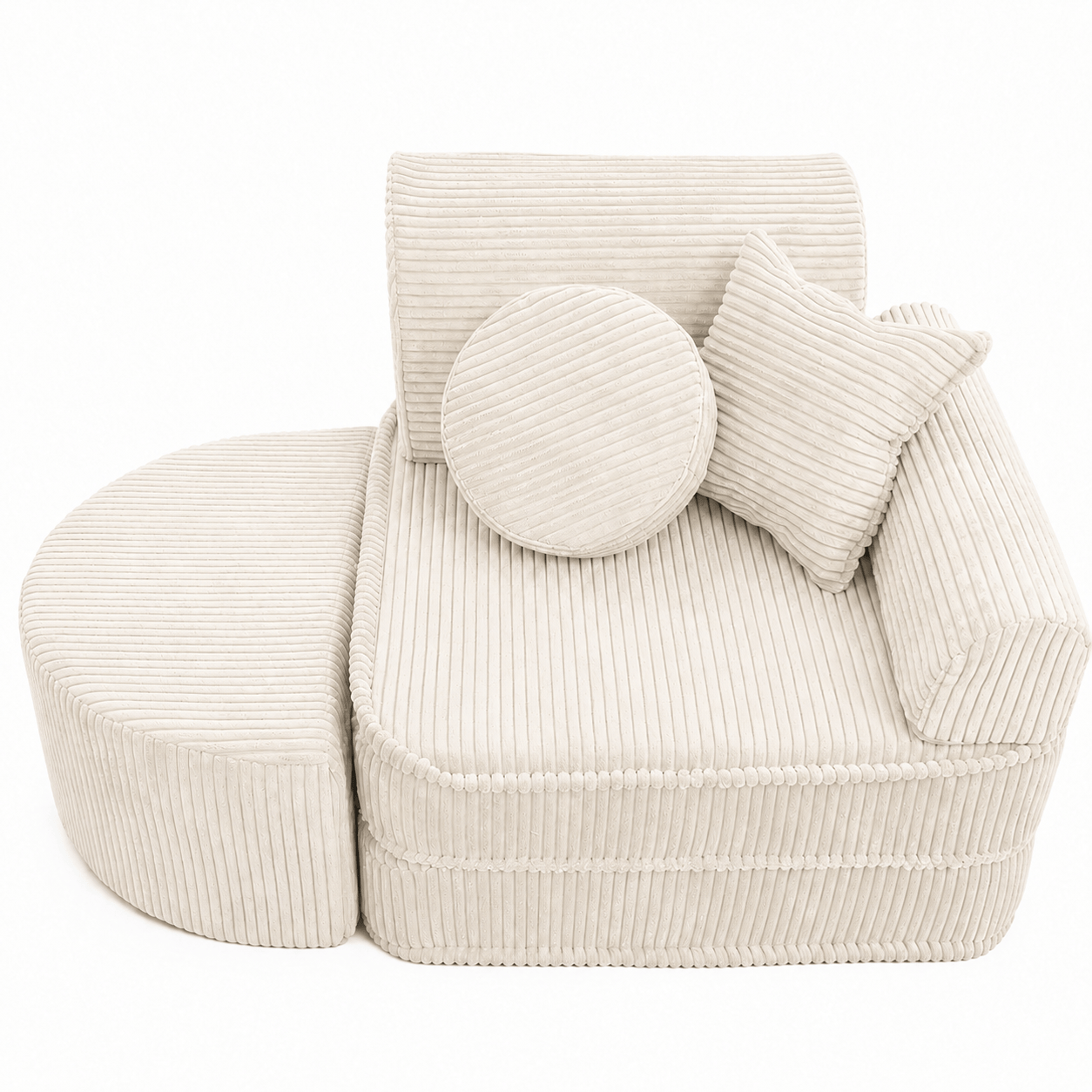 Meowbaby Fotel Modułowy dla Dziecka – 6 Elementów | Aesthetic | 60cm