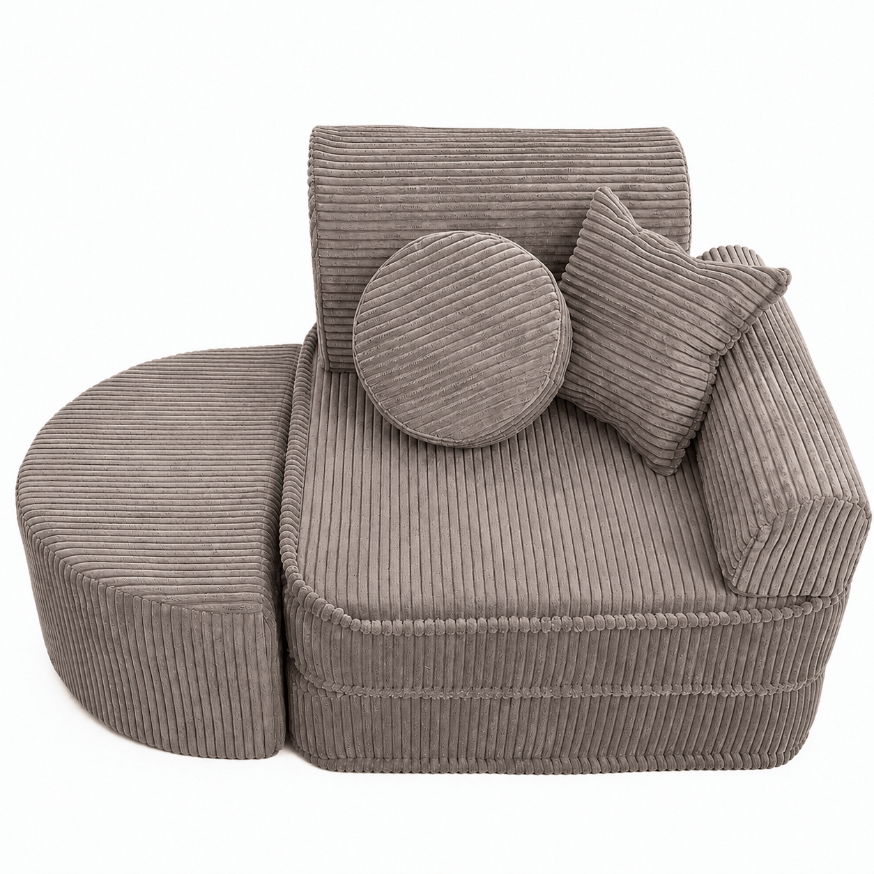 Meowbaby Fotel Modułowy dla Dziecka – 6 Elementów | Aesthetic | 60cm