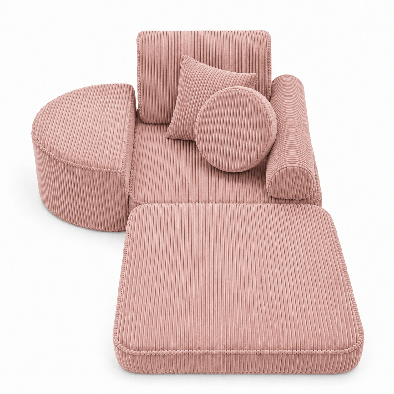 Meowbaby Fotel Modułowy dla Dziecka – 6 Elementów | Aesthetic | 60cm