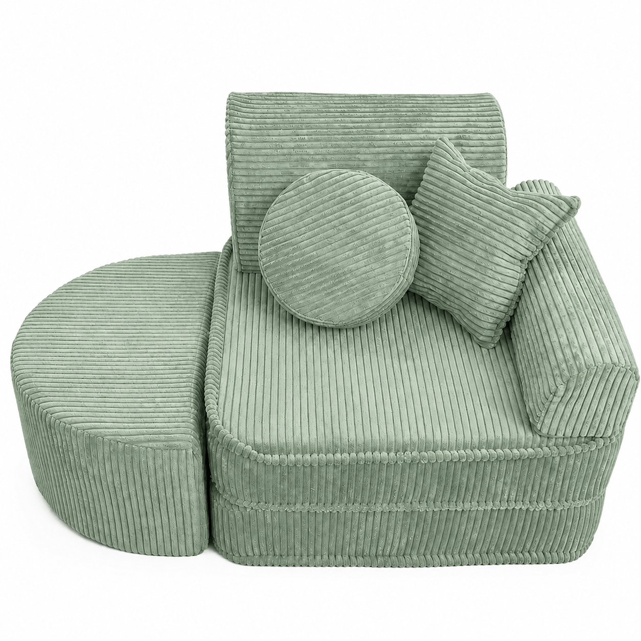 Meowbaby Fotel Modułowy dla Dziecka – 6 Elementów | Aesthetic | 60cm