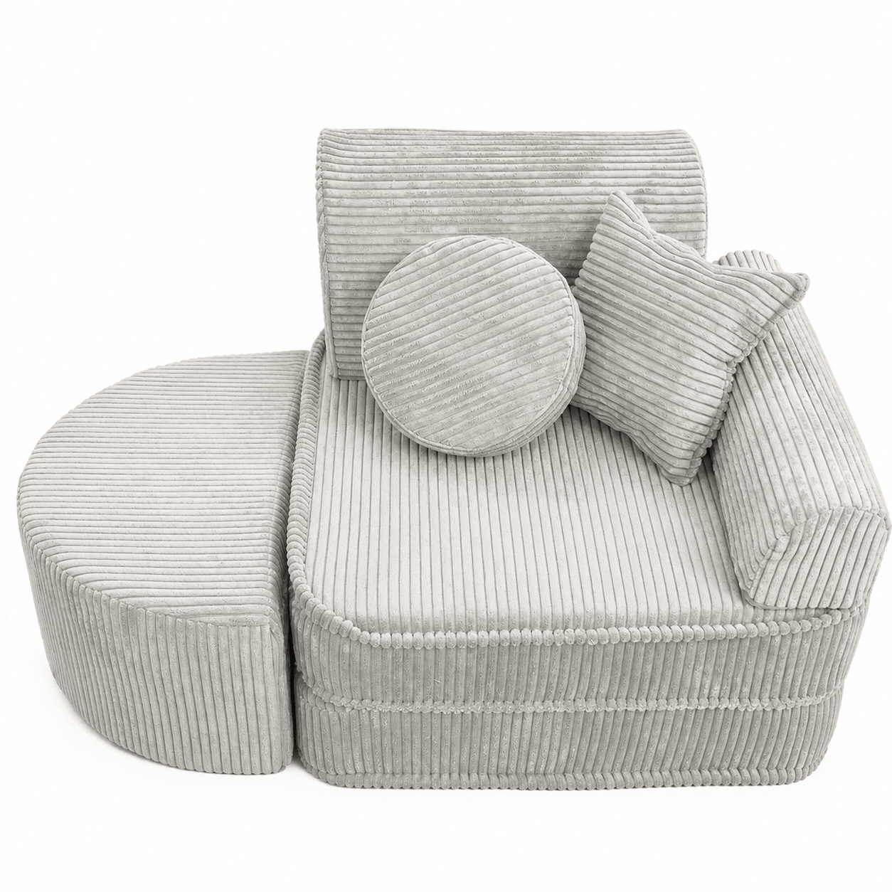 Meowbaby Fotel Modułowy dla Dziecka – 6 Elementów | Aesthetic | 60cm