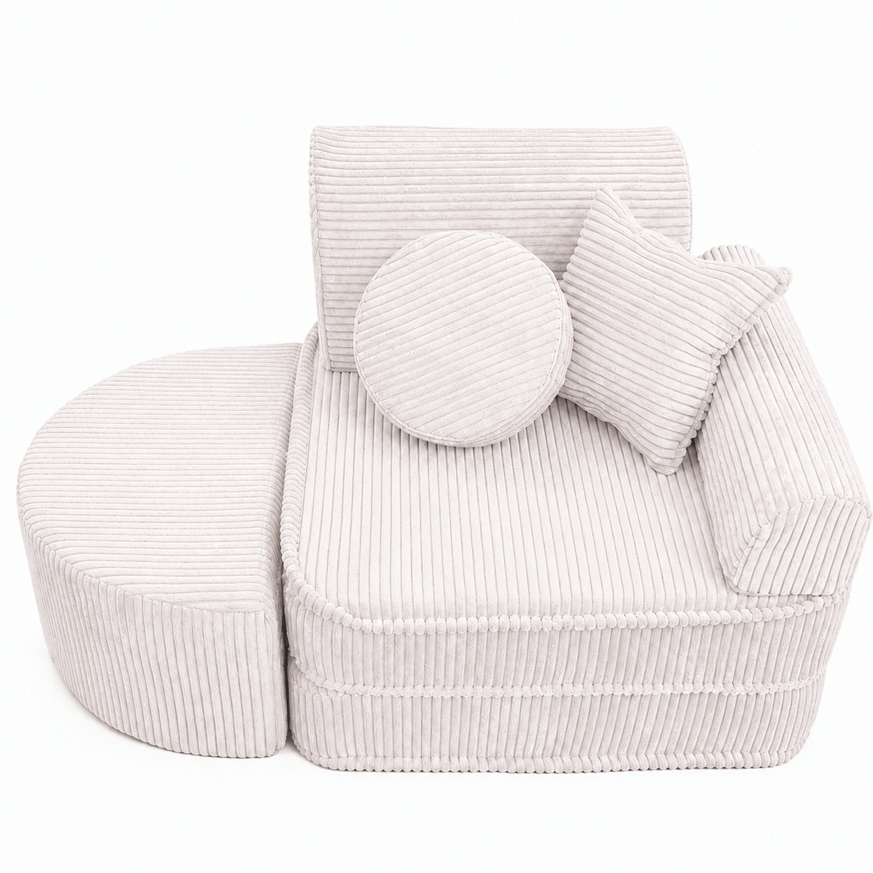 Meowbaby Fotel Modułowy dla Dziecka – 6 Elementów | Aesthetic | 60cm
